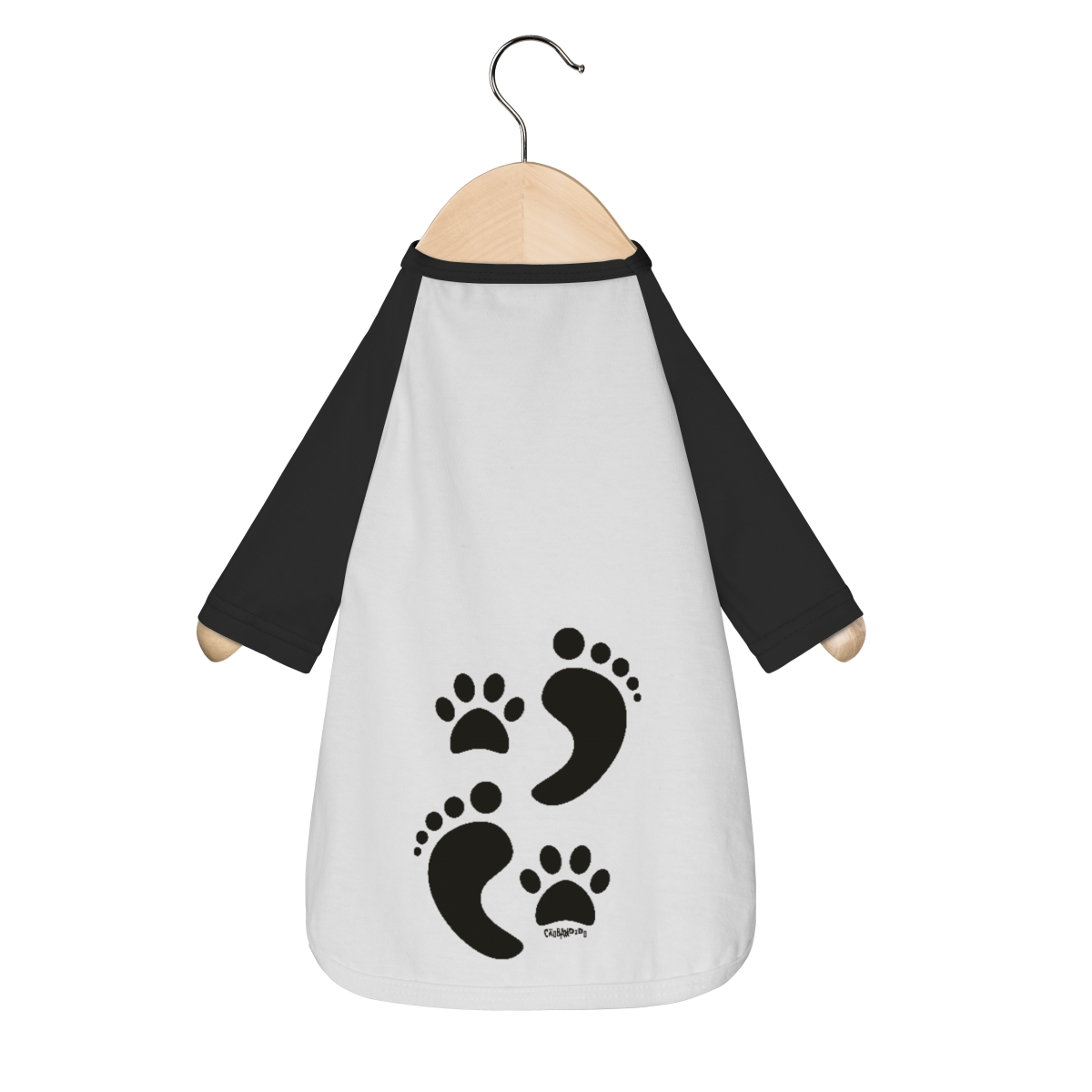 Camiseta para Cachorro - Pegadas