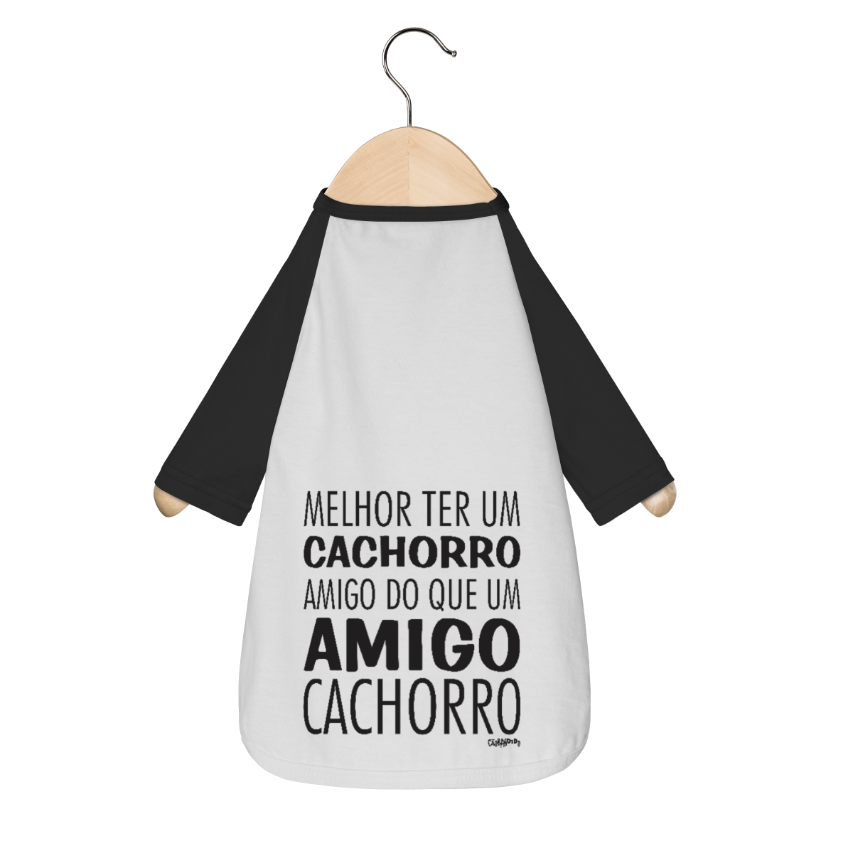 Camiseta para Cachorro - Cachorro Amigo ou Amigo Cachorro