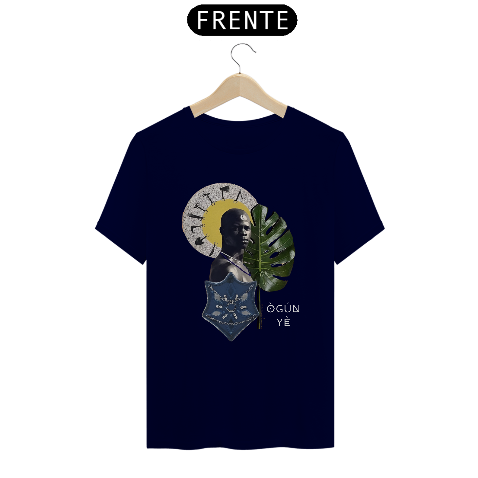  Camiseta Ogum 100% Algodão Fio 30.1, 165g com costura reforçada de alta qualidade
