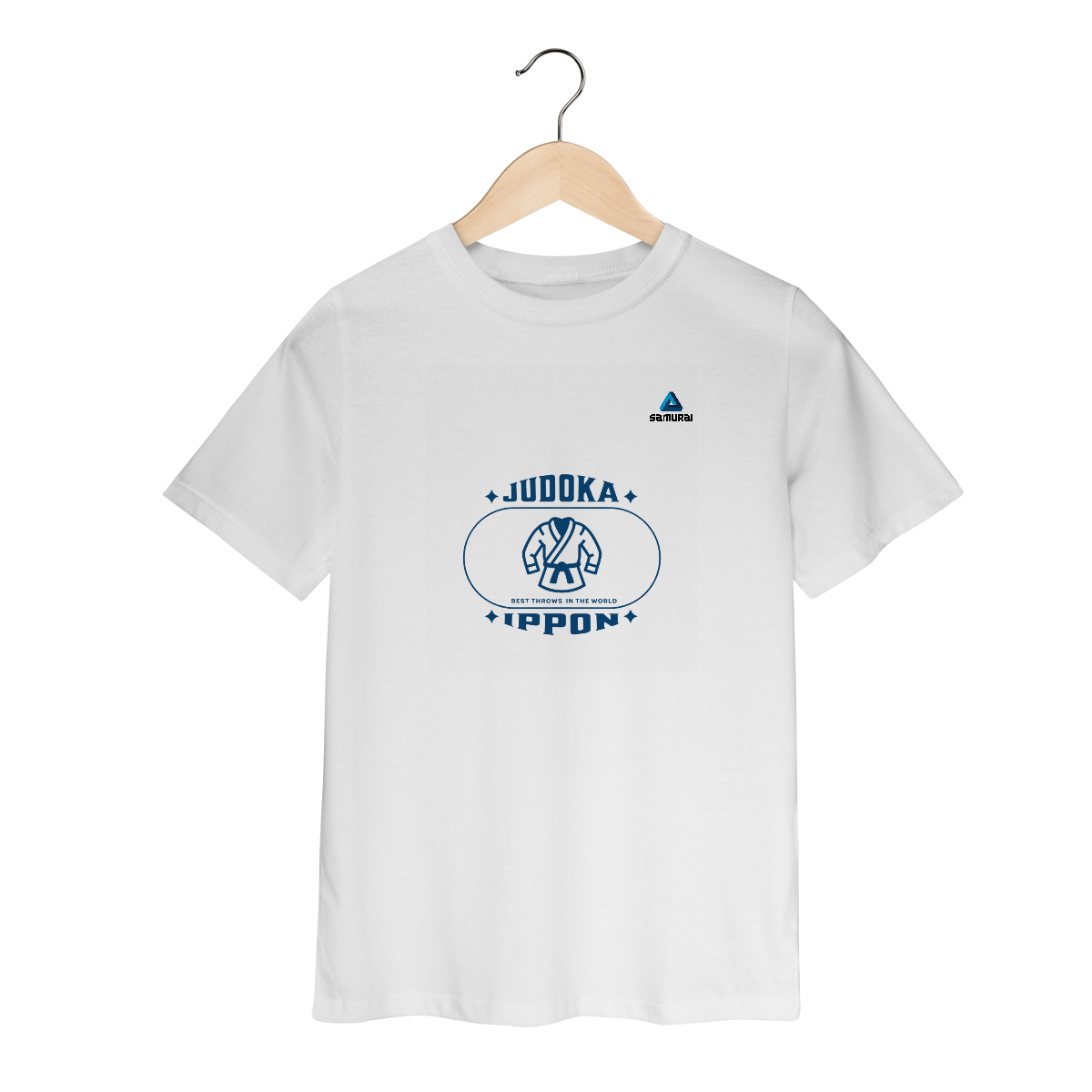 Camiseta Samurai Infantil Judoka [2 - 8 anos]