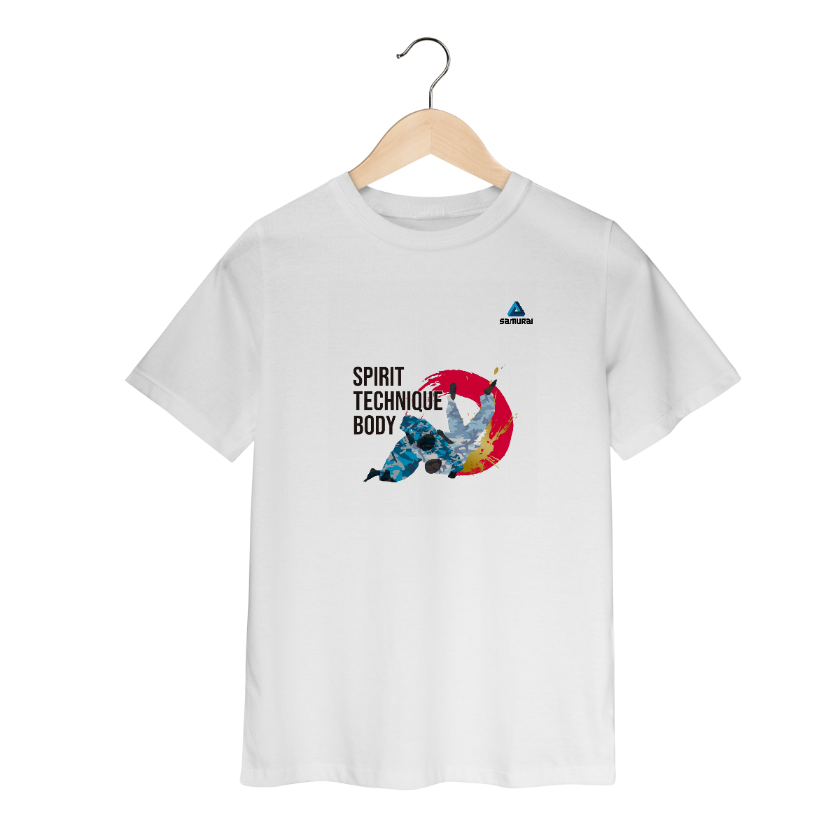 Camiseta Samurai Infantil STB [2 - 8 anos]