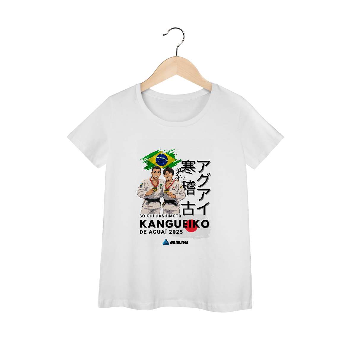 Camiseta Feminina Soichi Hashimoto - Tomodachi