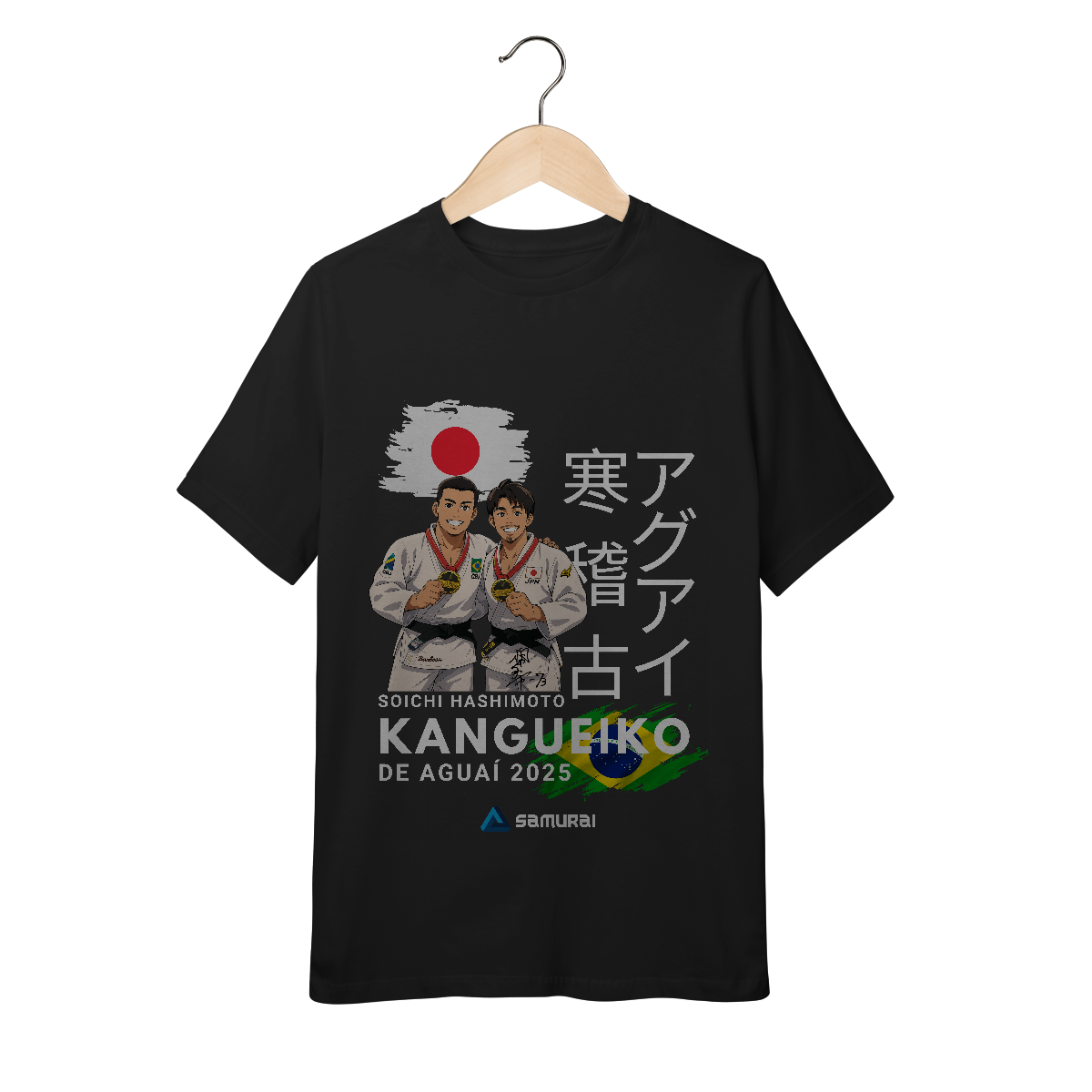 Camiseta Infantil Soichi Hashimoto - Tomodachi [10 - 14 anos]