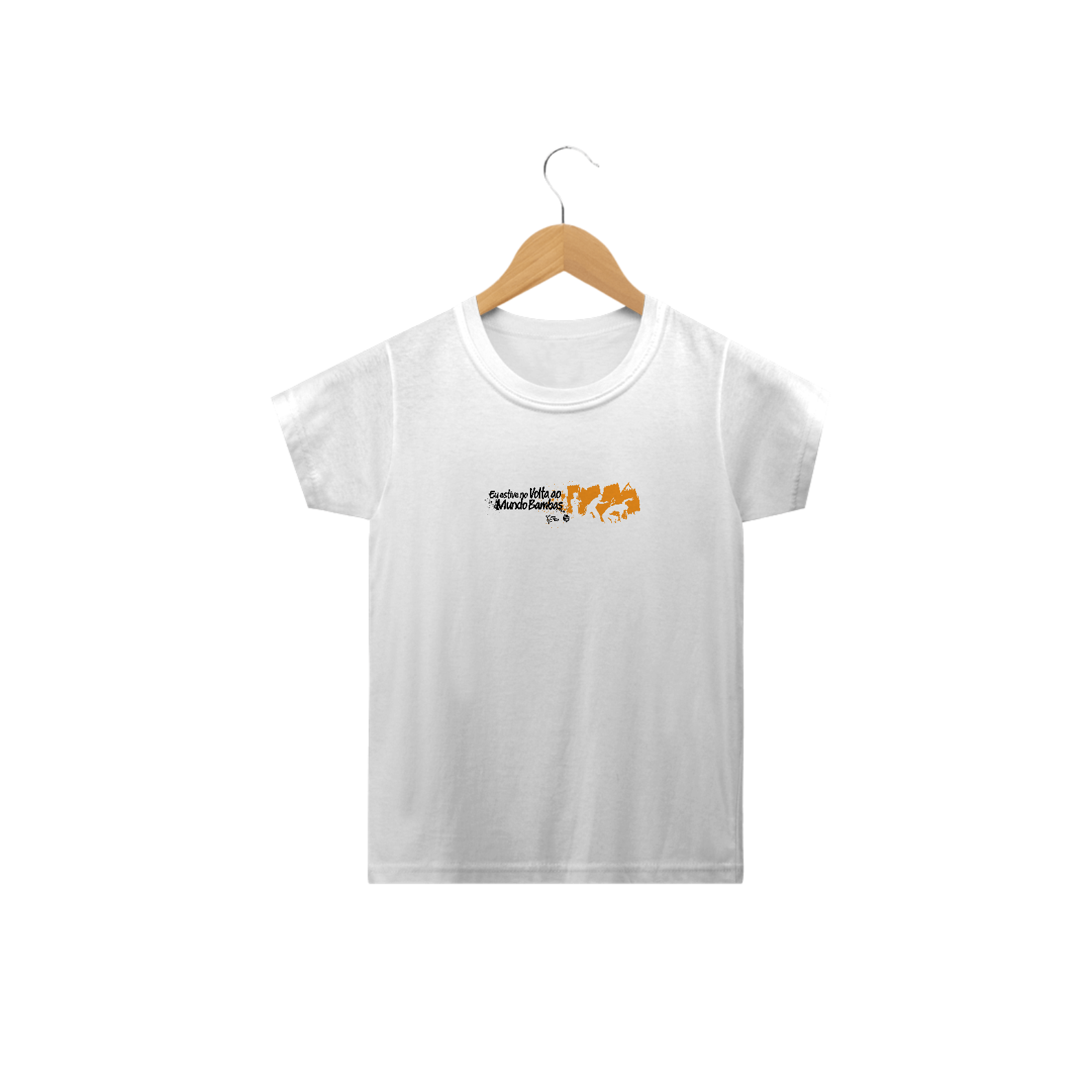 Camisa Infantil Eu Estive