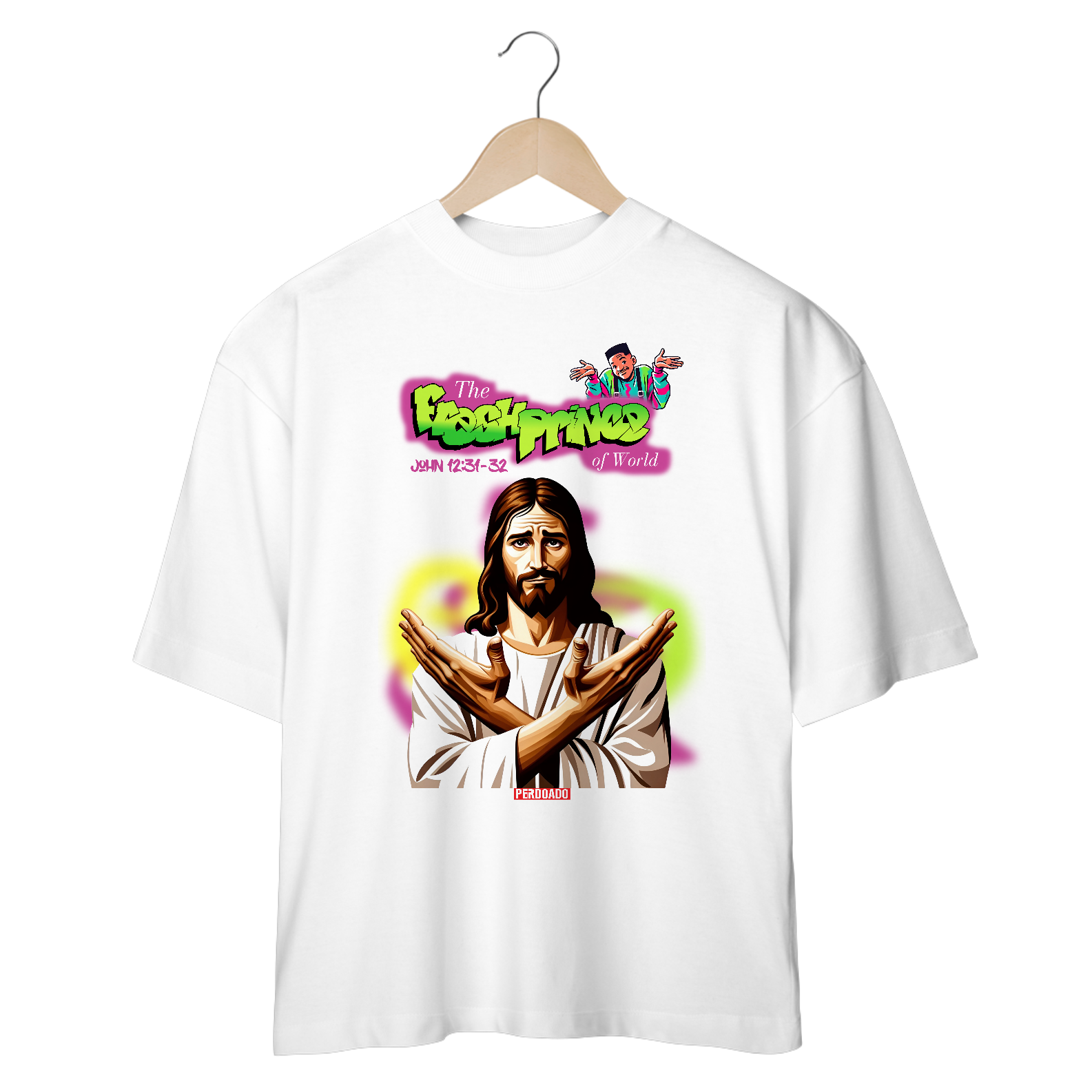 0012OS - Camiseta Oversized FreshPrince