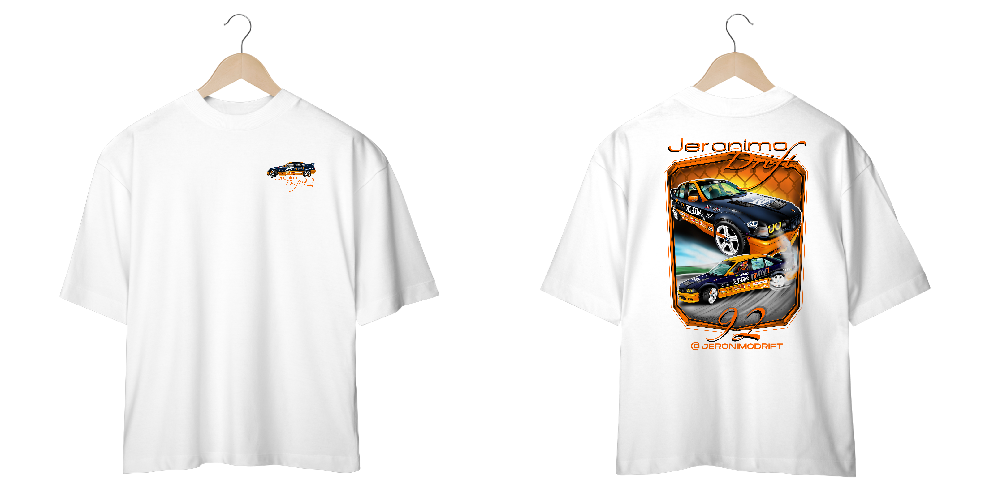 Camiseta Jeronimo Drift Oversized - BMW 328 Turbo