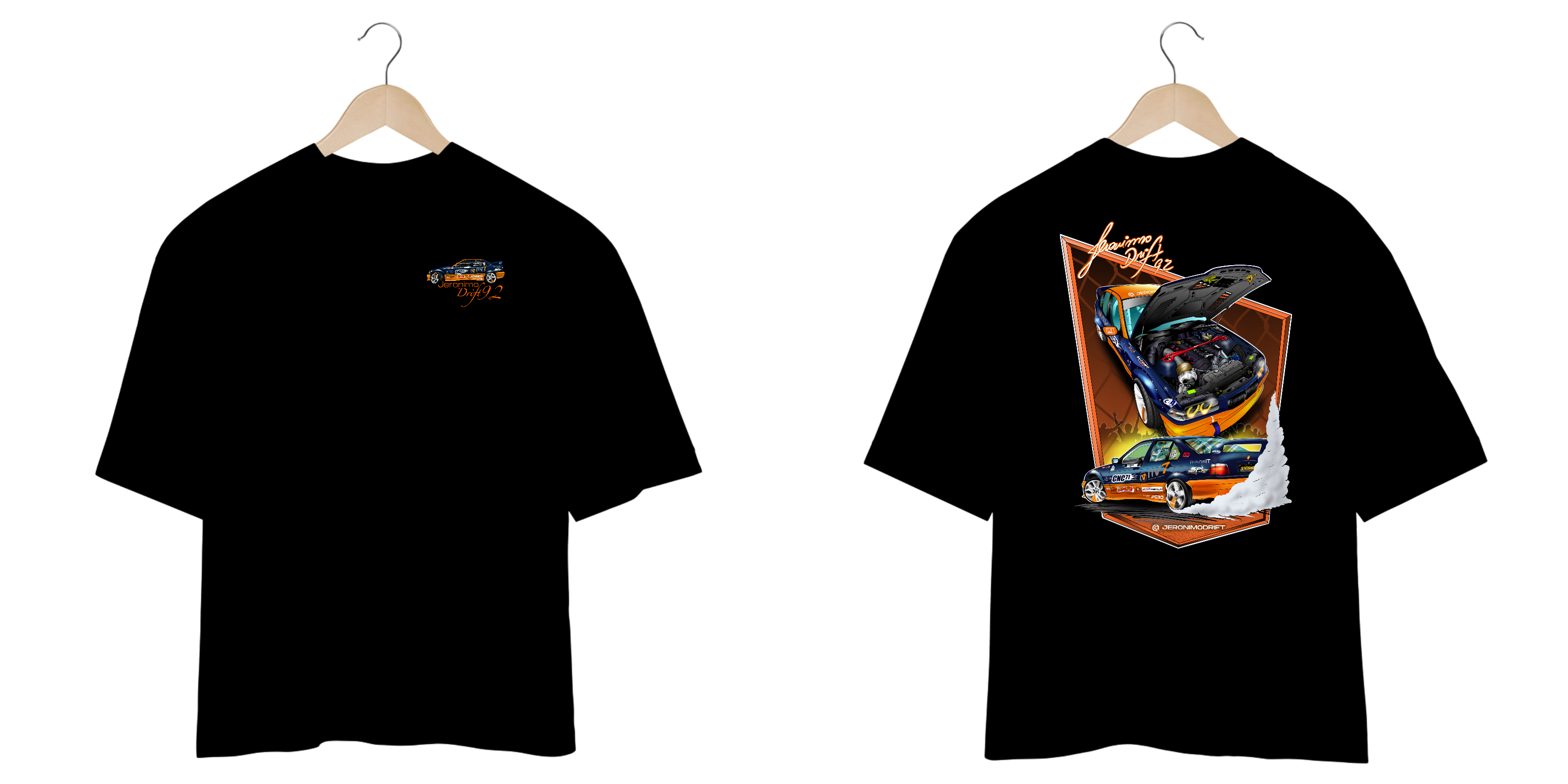 Camiseta Jeronimo Drift Oversized - Motor BMW 328 Turbo