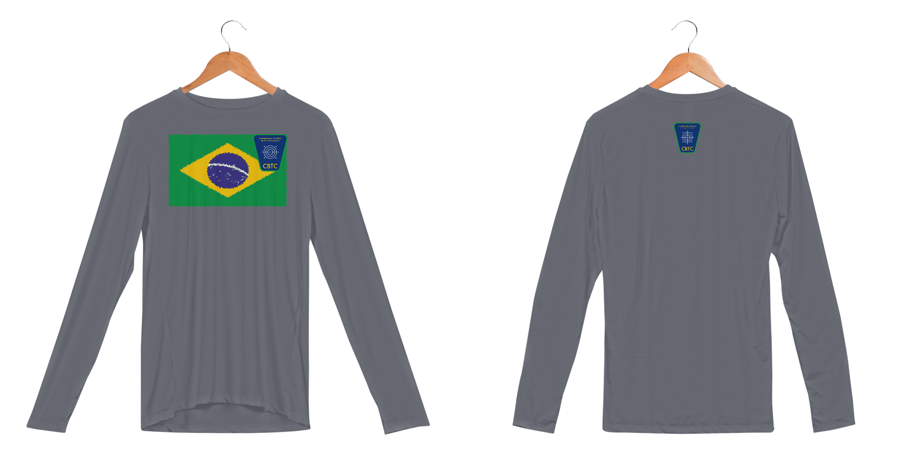 Dry Fit Manga Longa Brasil CBTC