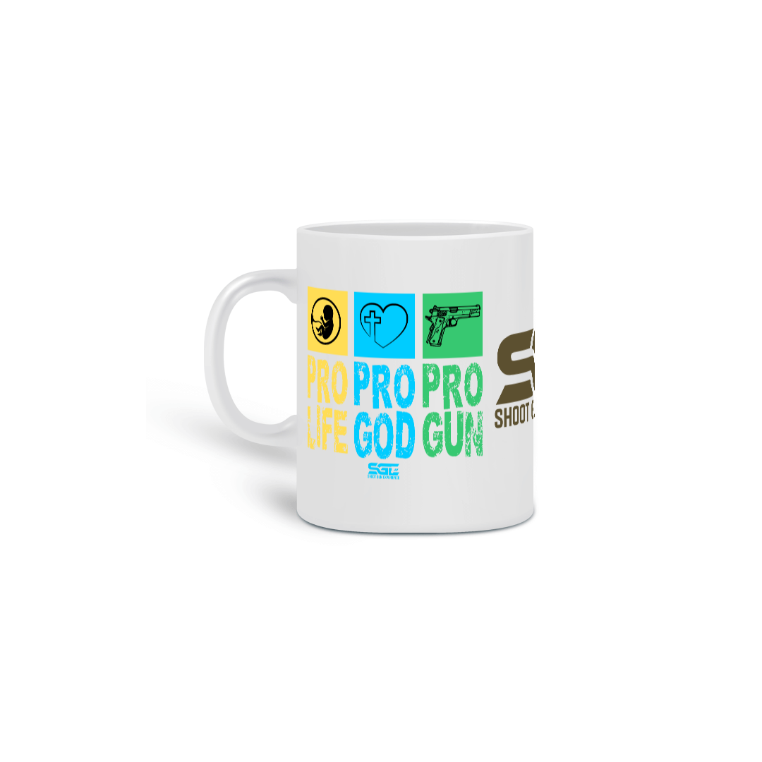 Caneca Pro life Shoot Gun Experience