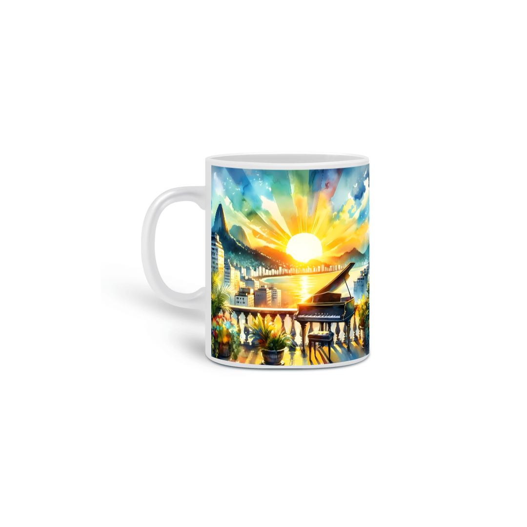 Caneca Alvorada do Piano Brasileiro