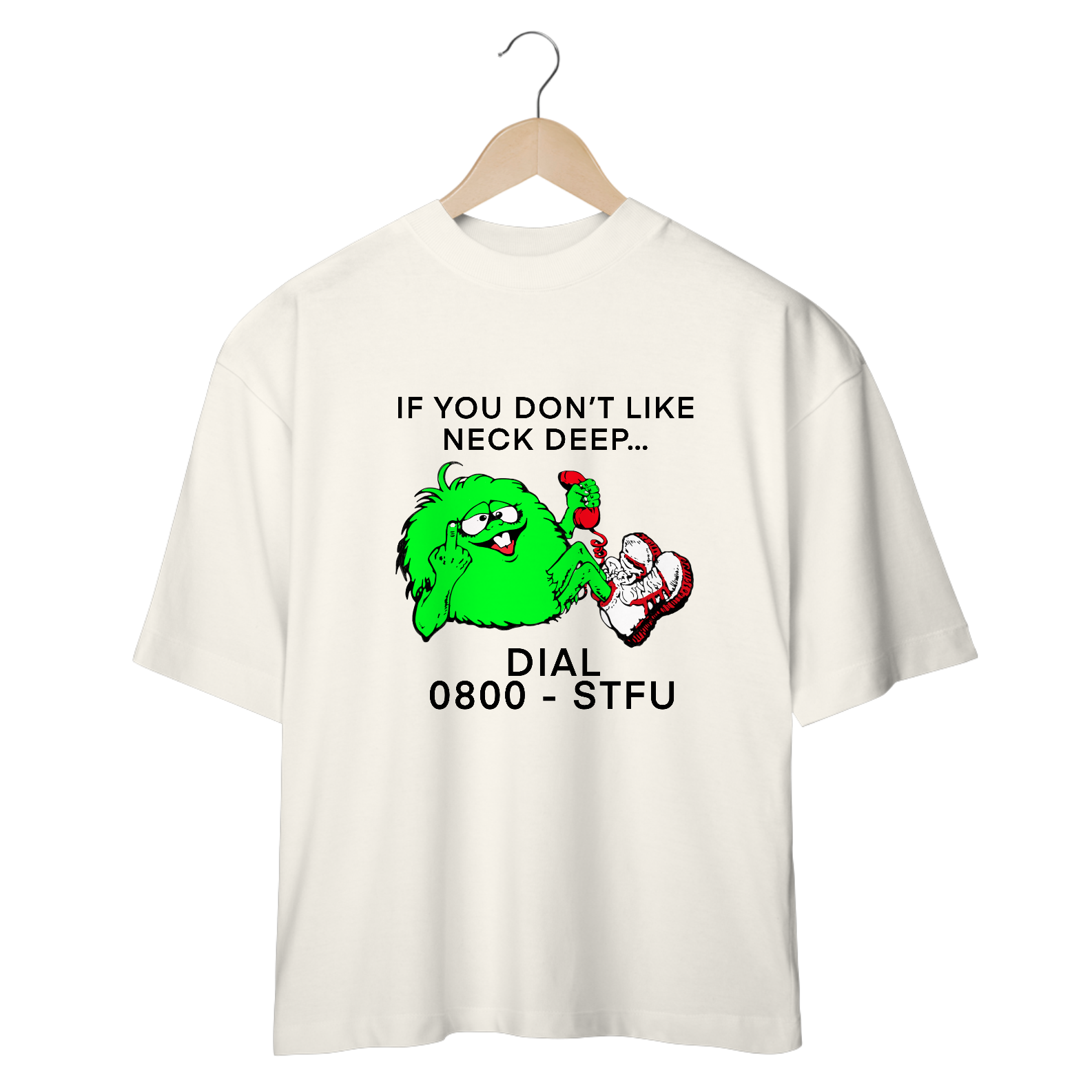 Camiseta Neck Deep - 0800 STFU