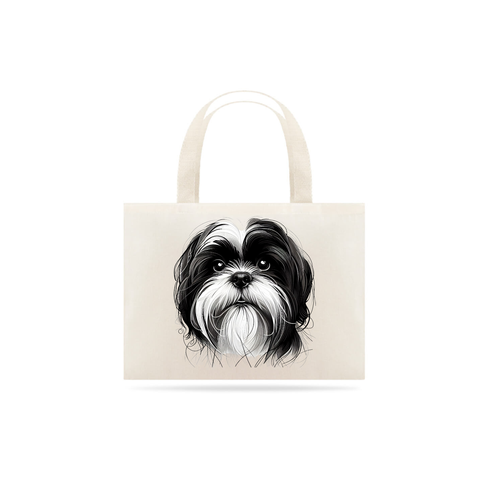 Shih tzu Preto e Branco