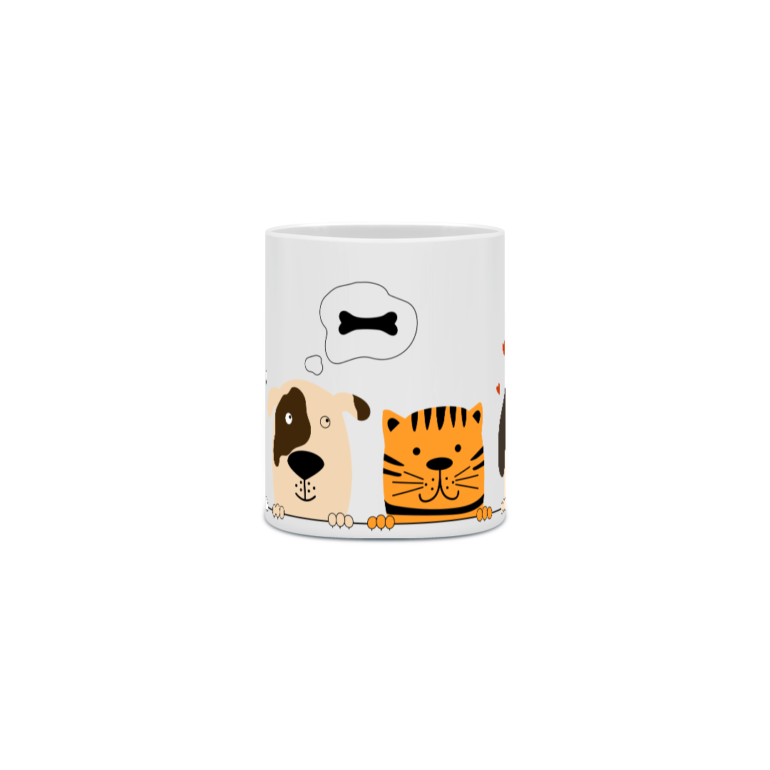 Caneca Cat & Dog