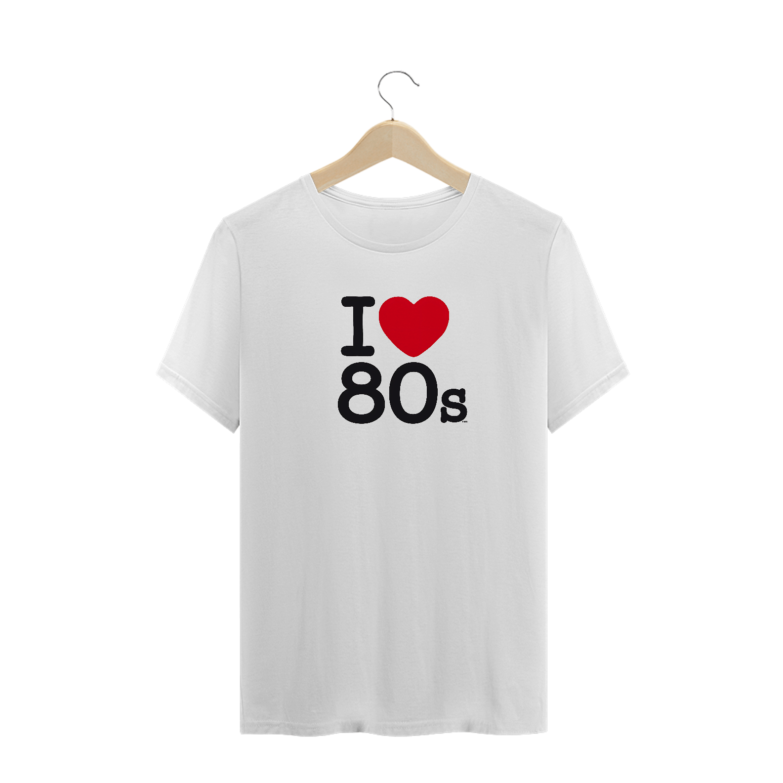 Camisetas Plus Size I Love 80