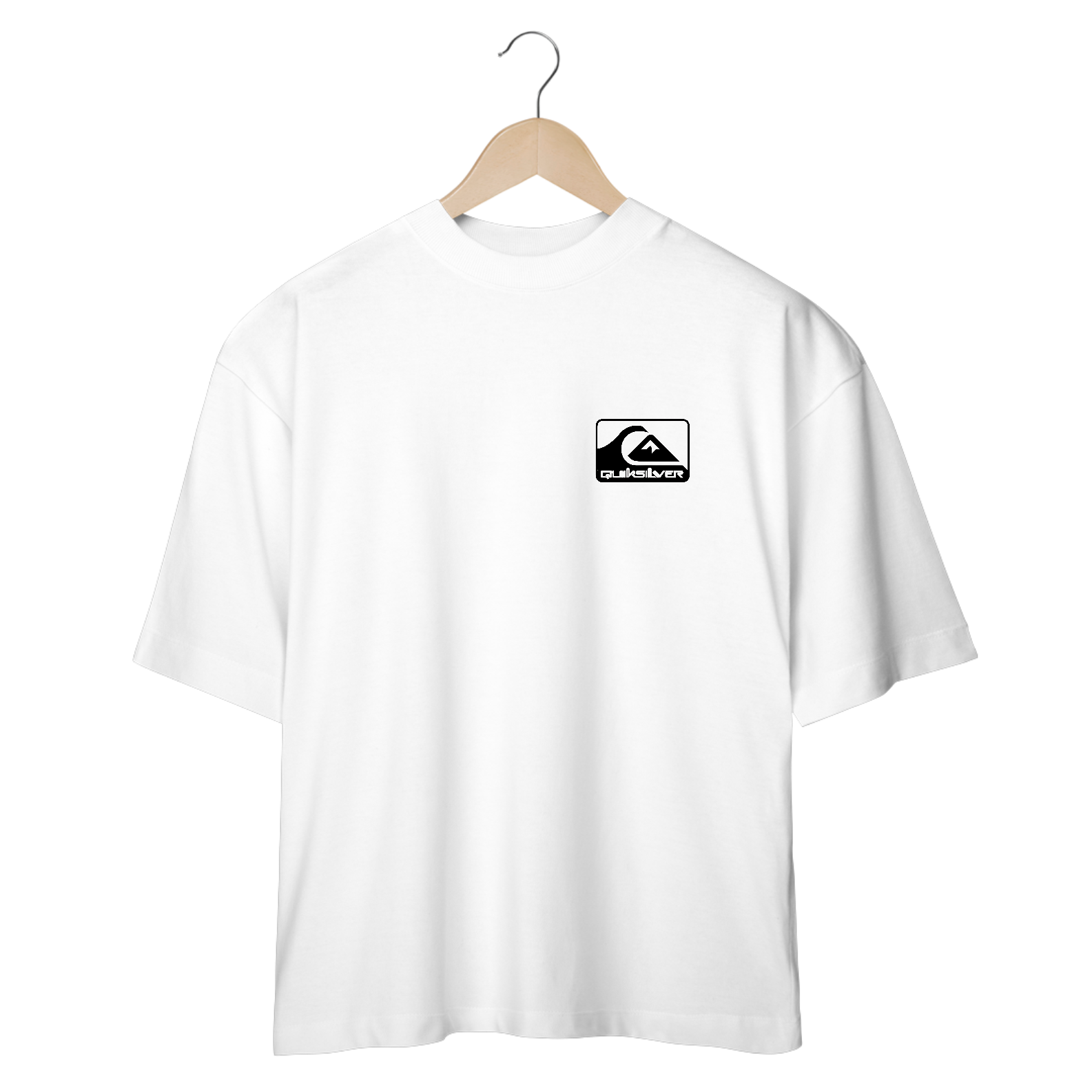 Camisetas Oversized QuikSilver Minimalista