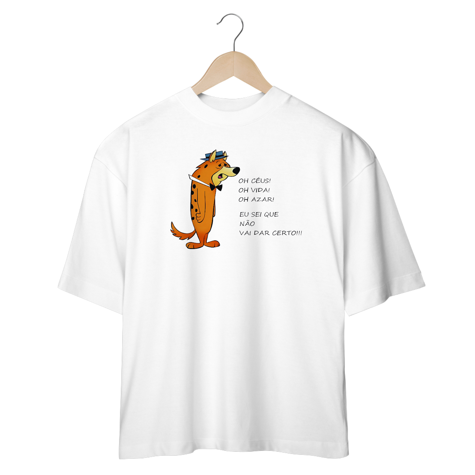 Camisetas Oversized Não Vai Dar Certo