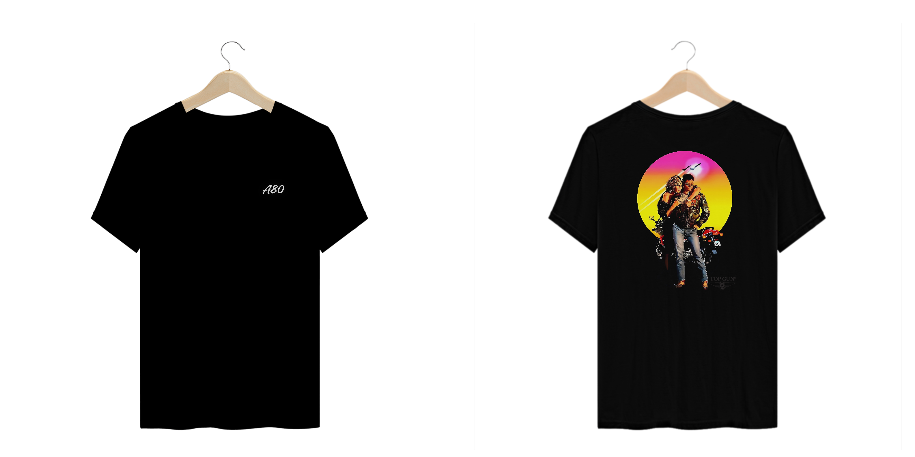 Camisetas Plus Size Top Gun