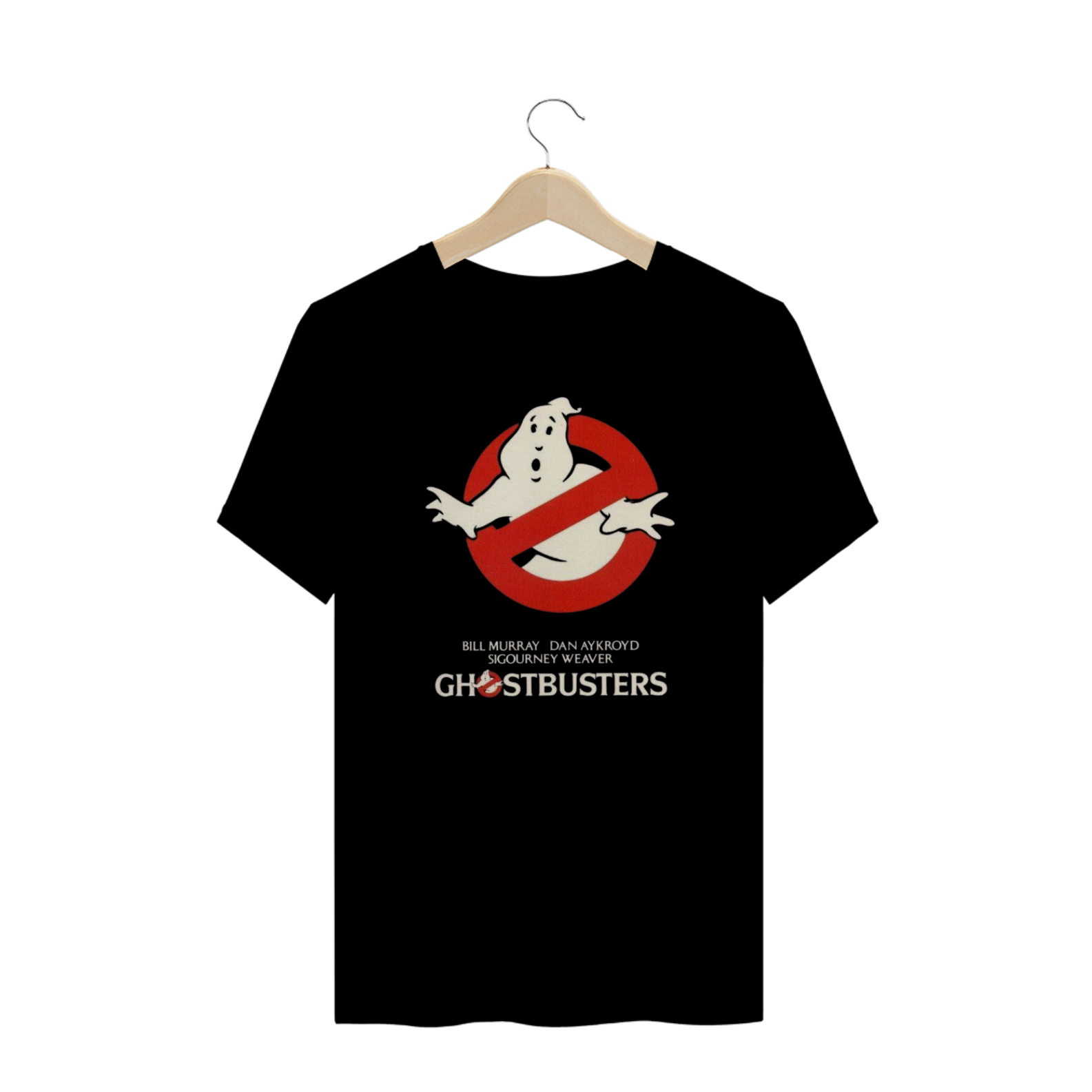 Camisetas Plus Size Caça Fantasmas Logo