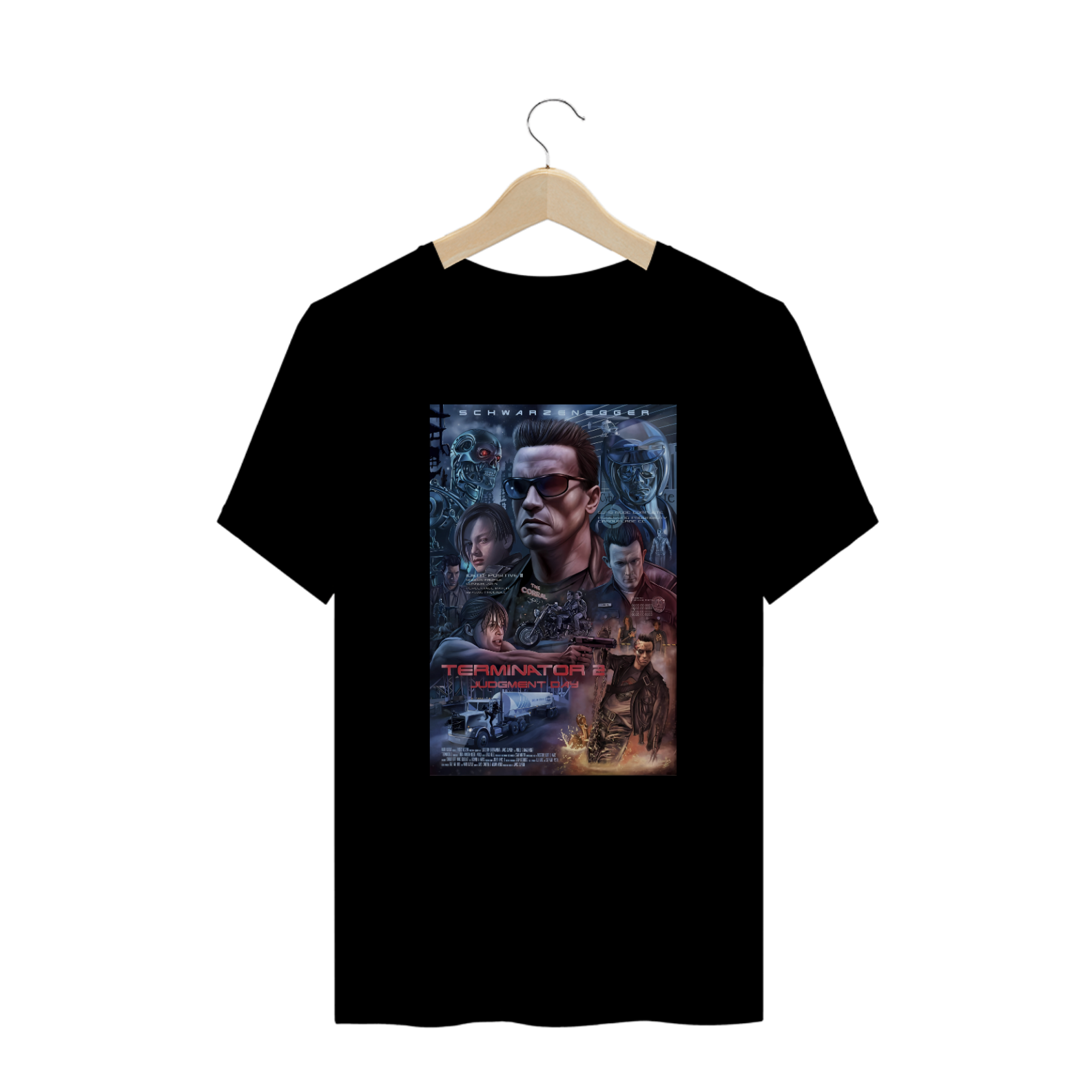 Camisetas Plus Size Exterminador Do Futuro