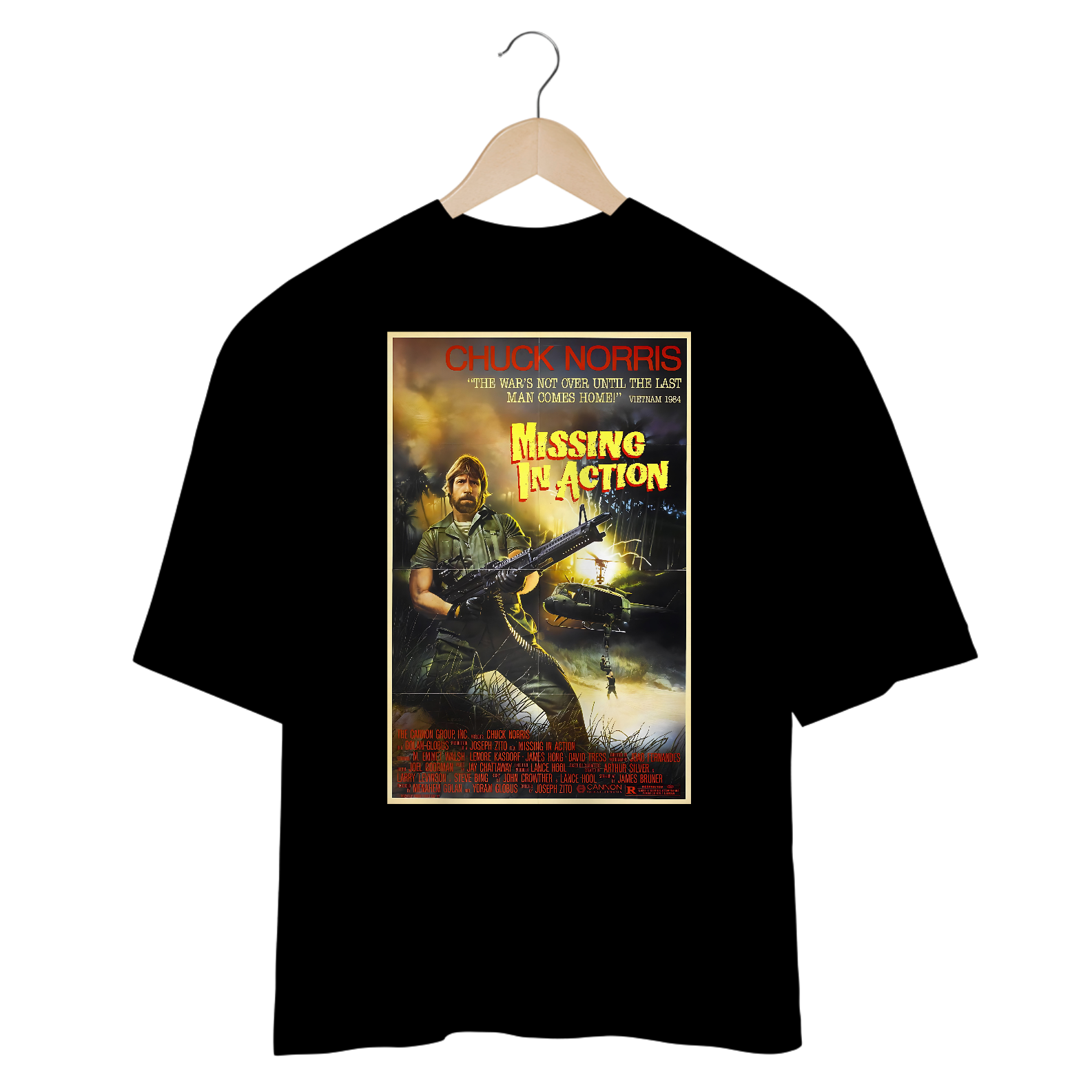Camisetas Oversized Chuck Norris