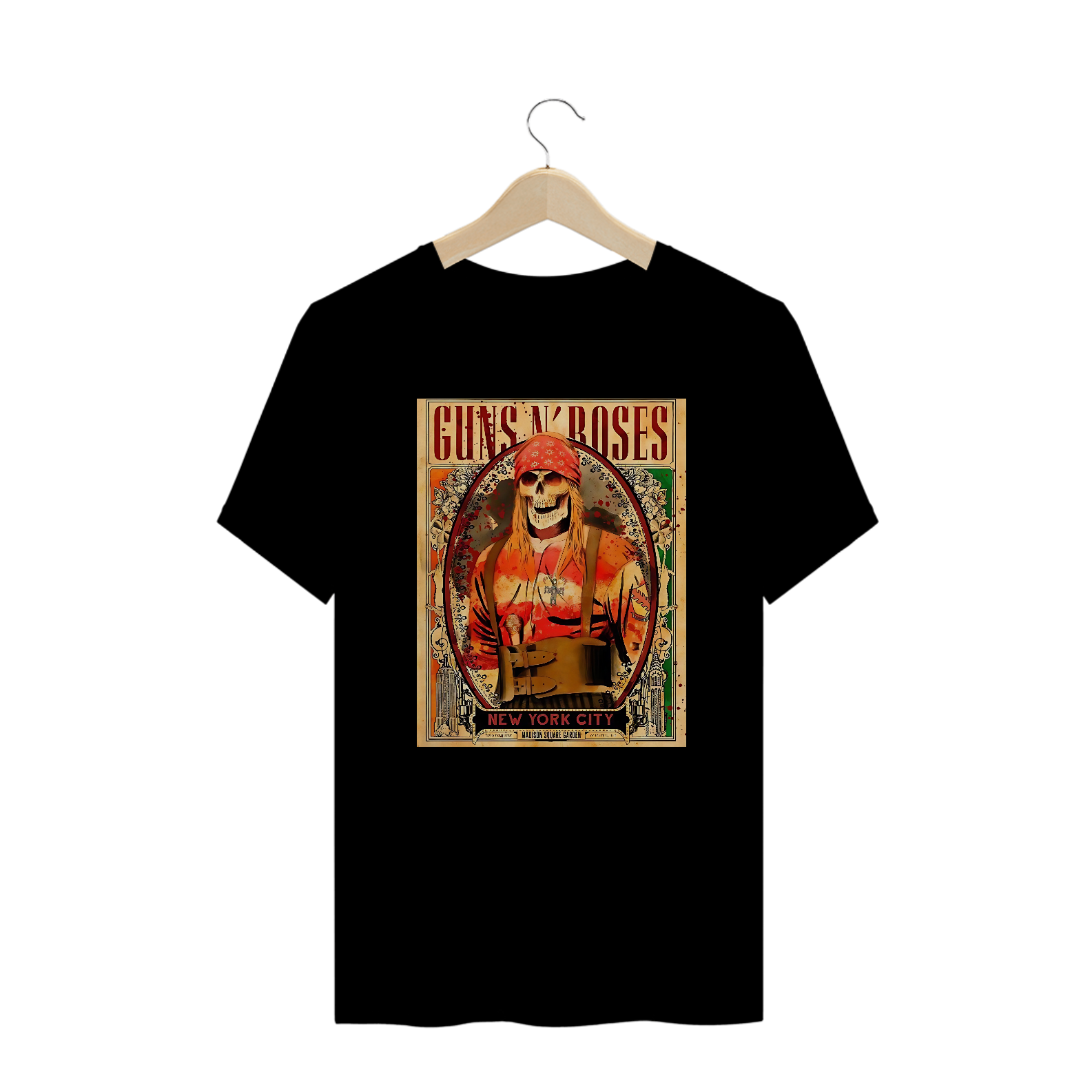 Camisetas Plus Size Guns N´Roses