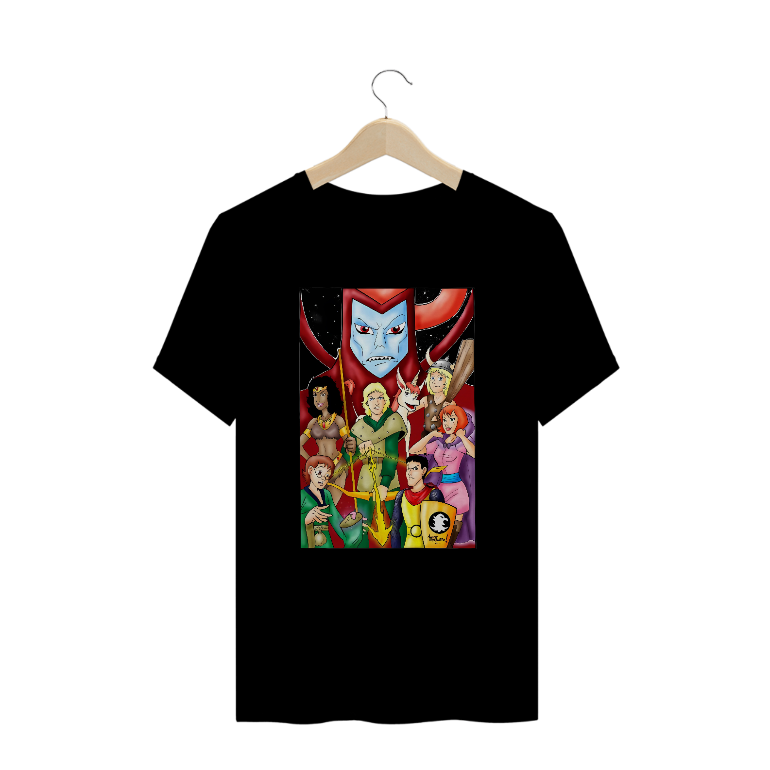 Camisetas Plus Size Caverna do Dragão