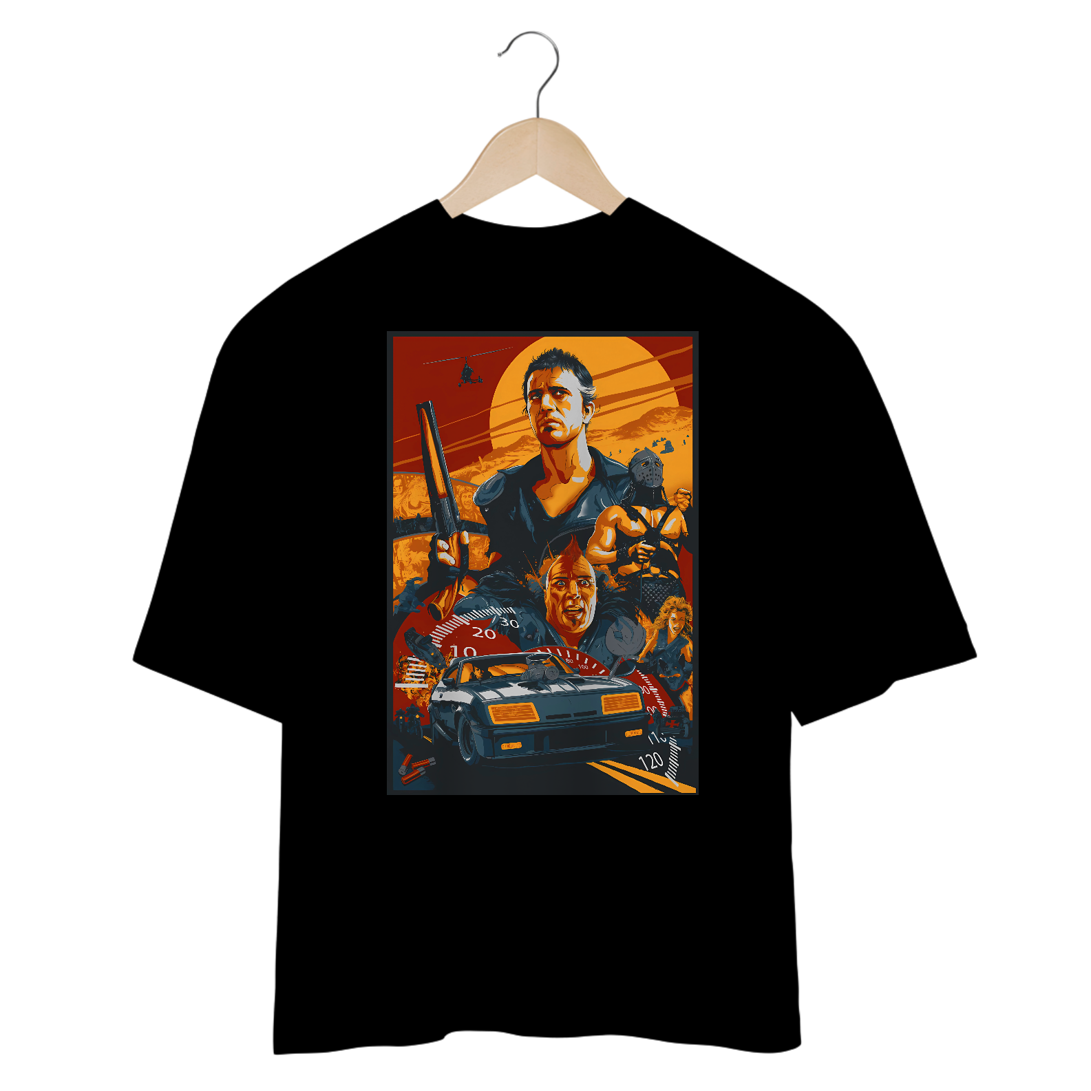 Camisetas Oversized Mad Max