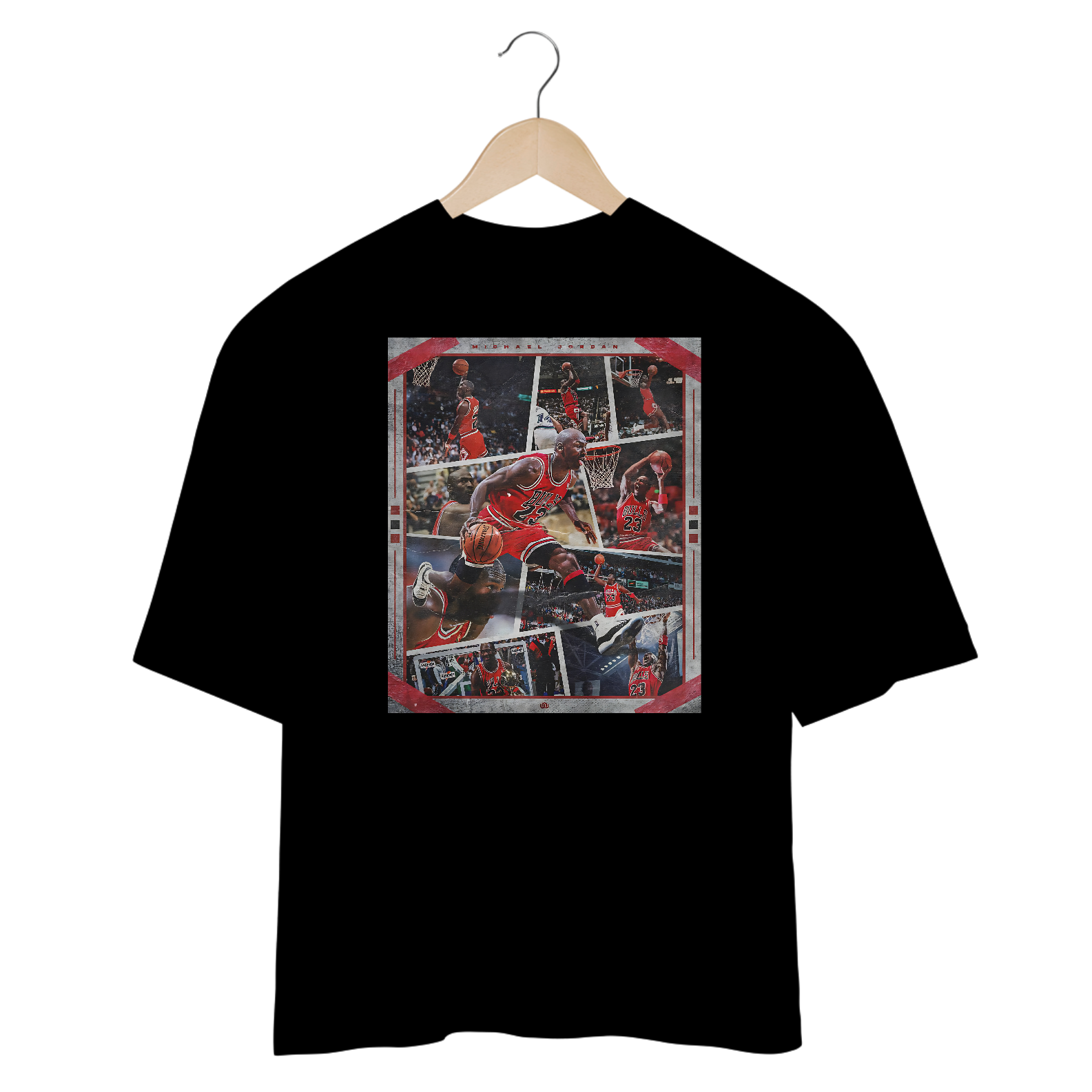 Camisetas Oversized Michael Jordan