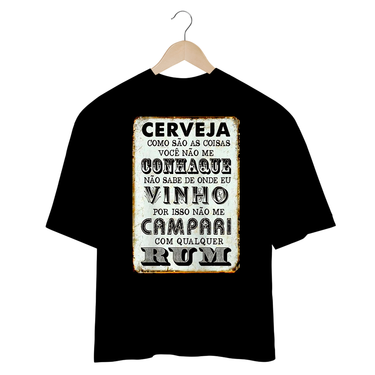 Camisetas Oversized Cerveja