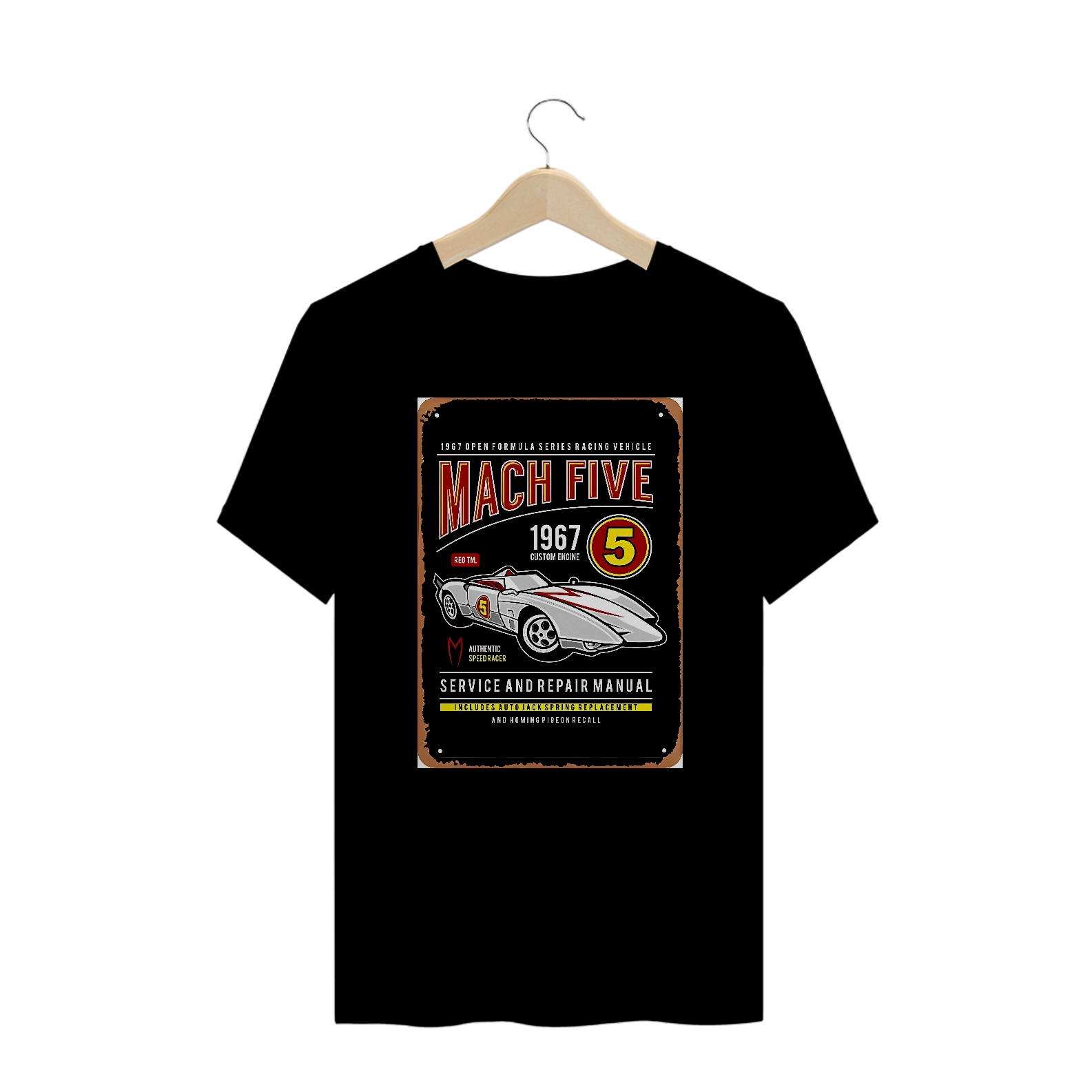 Camisetas Plus Size Mach Five