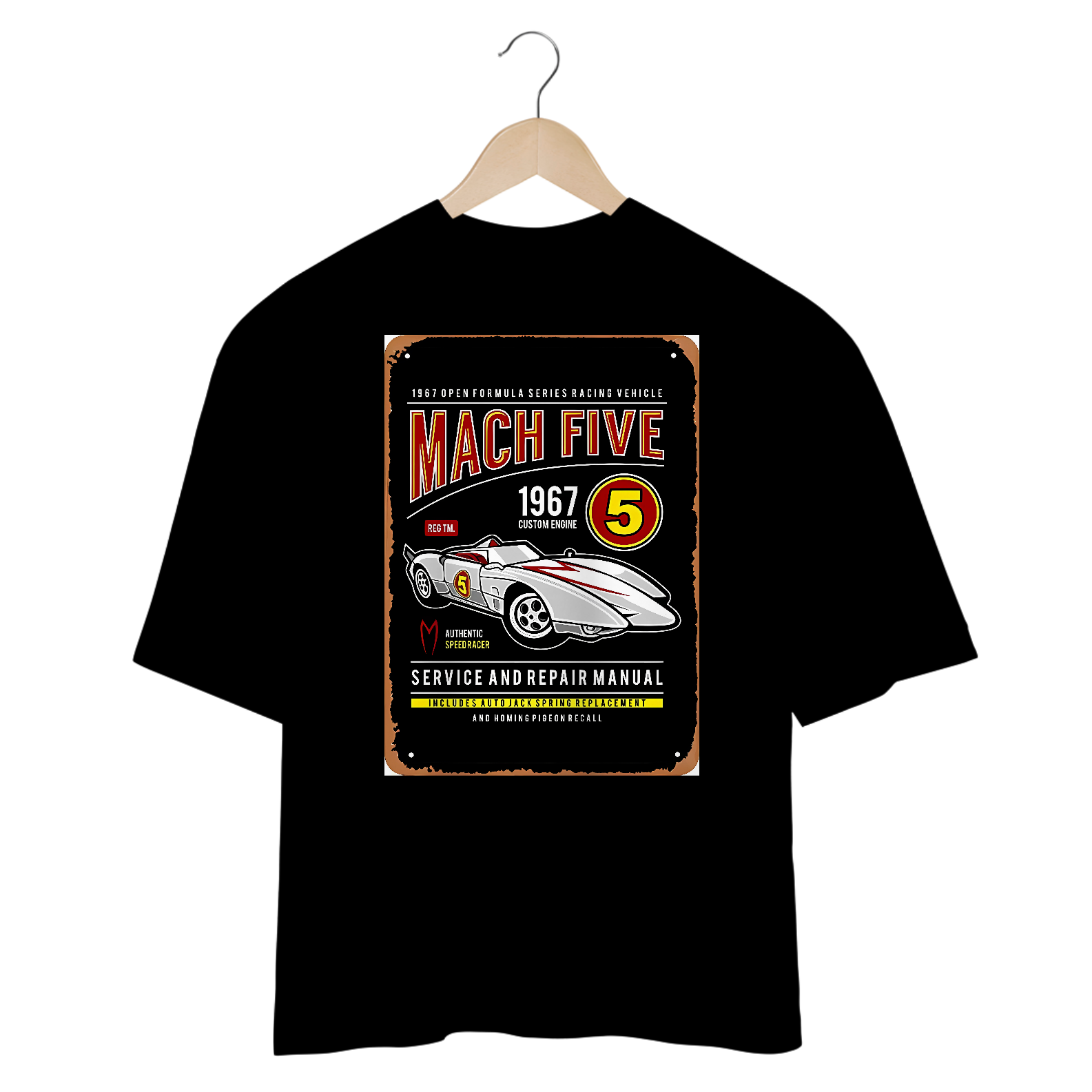 Camisetas Oversized Mach Five
