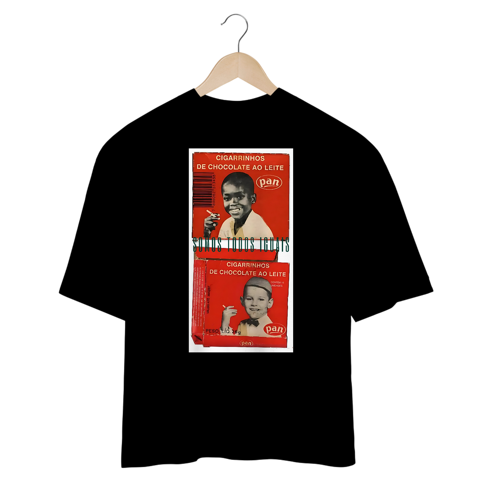 Camisetas Oversized Somos Todos Iguais