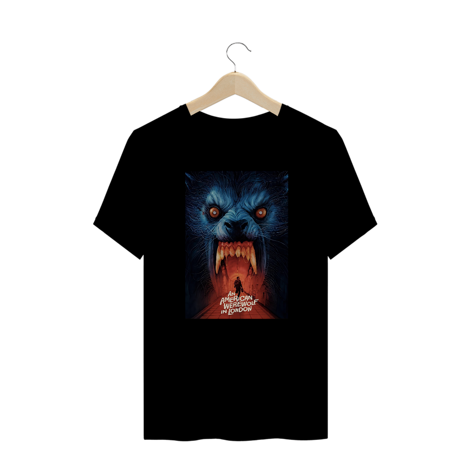 Camisetas Plus Size American Wolf