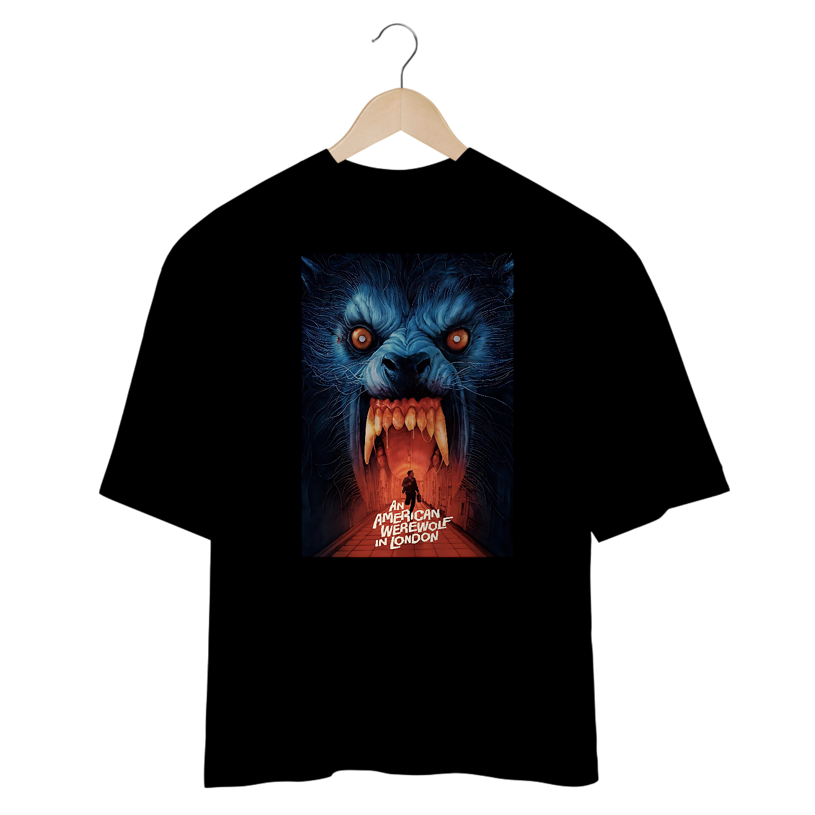 Camisetas Oversized American wolf