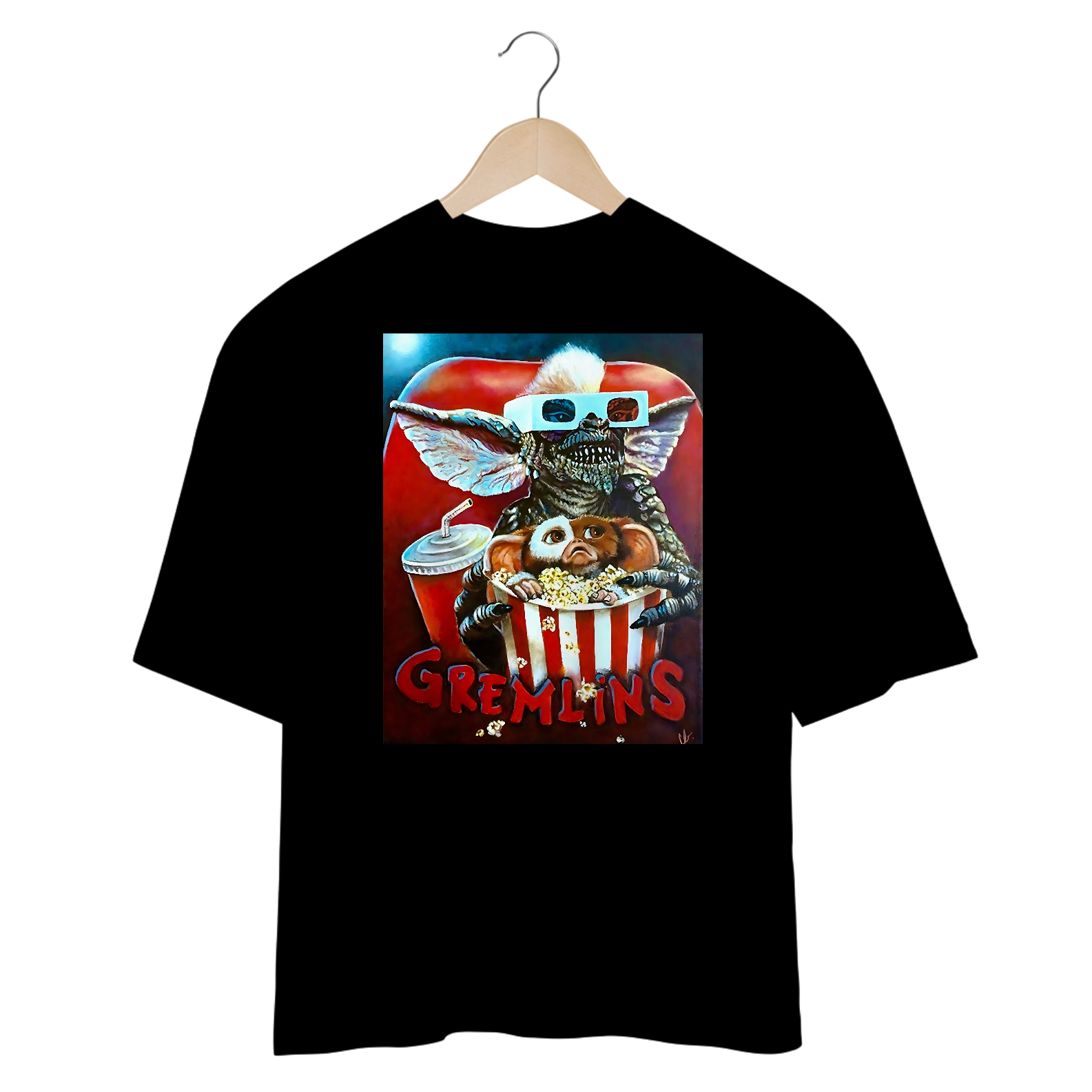 Camisetas Oversized Gremlins