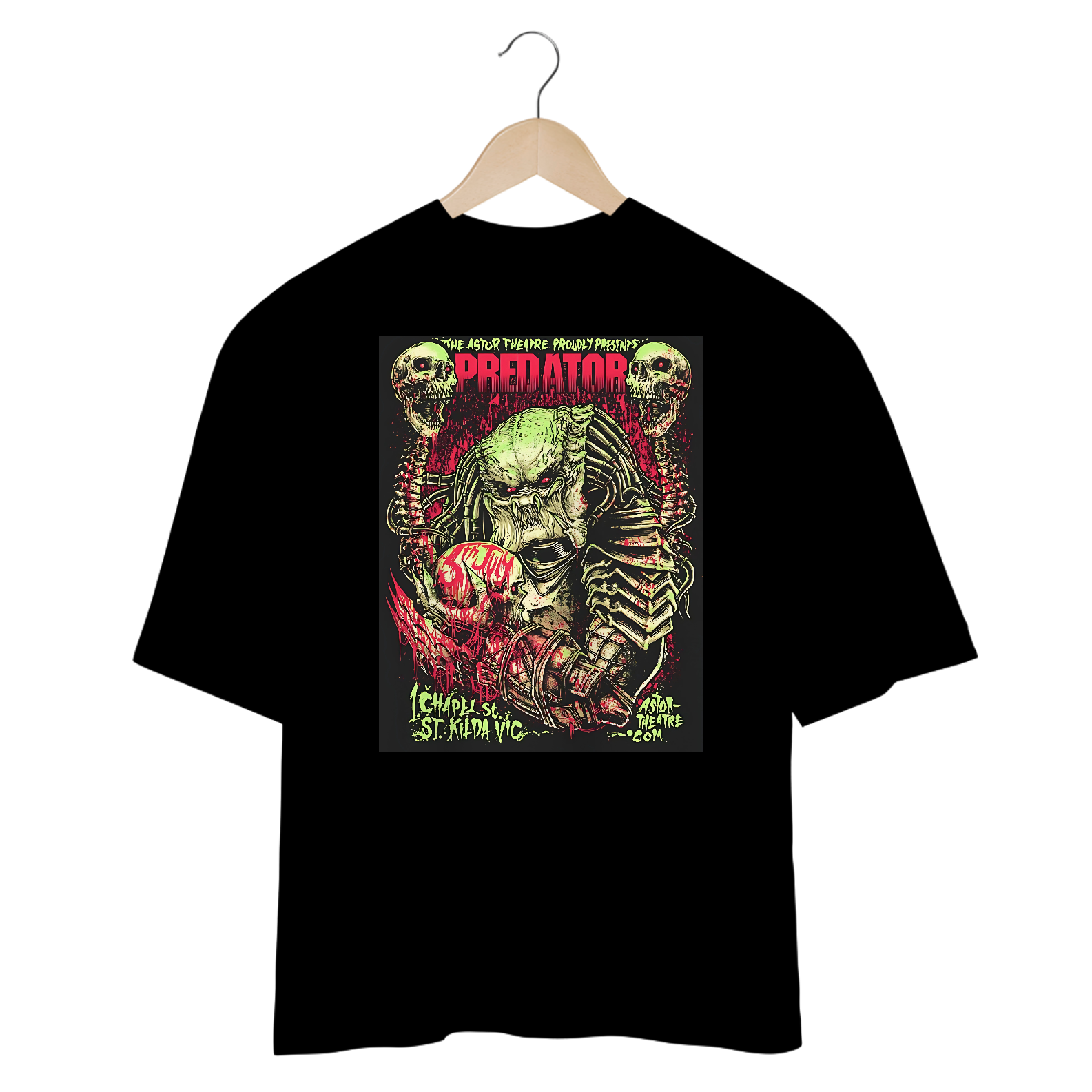Camisetas Oversized Predator