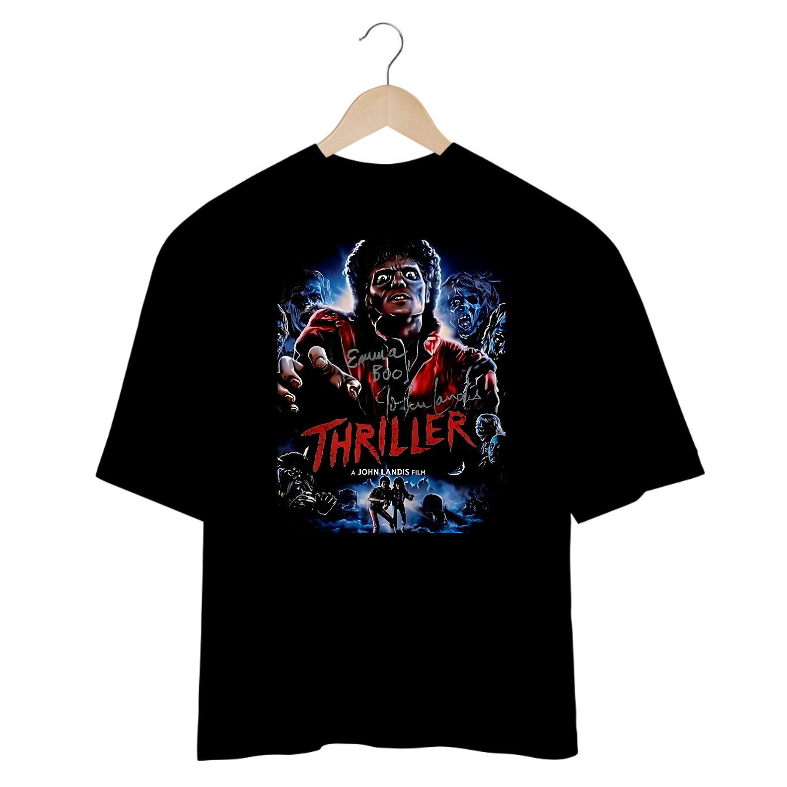 Camisetas Oversized Thriller