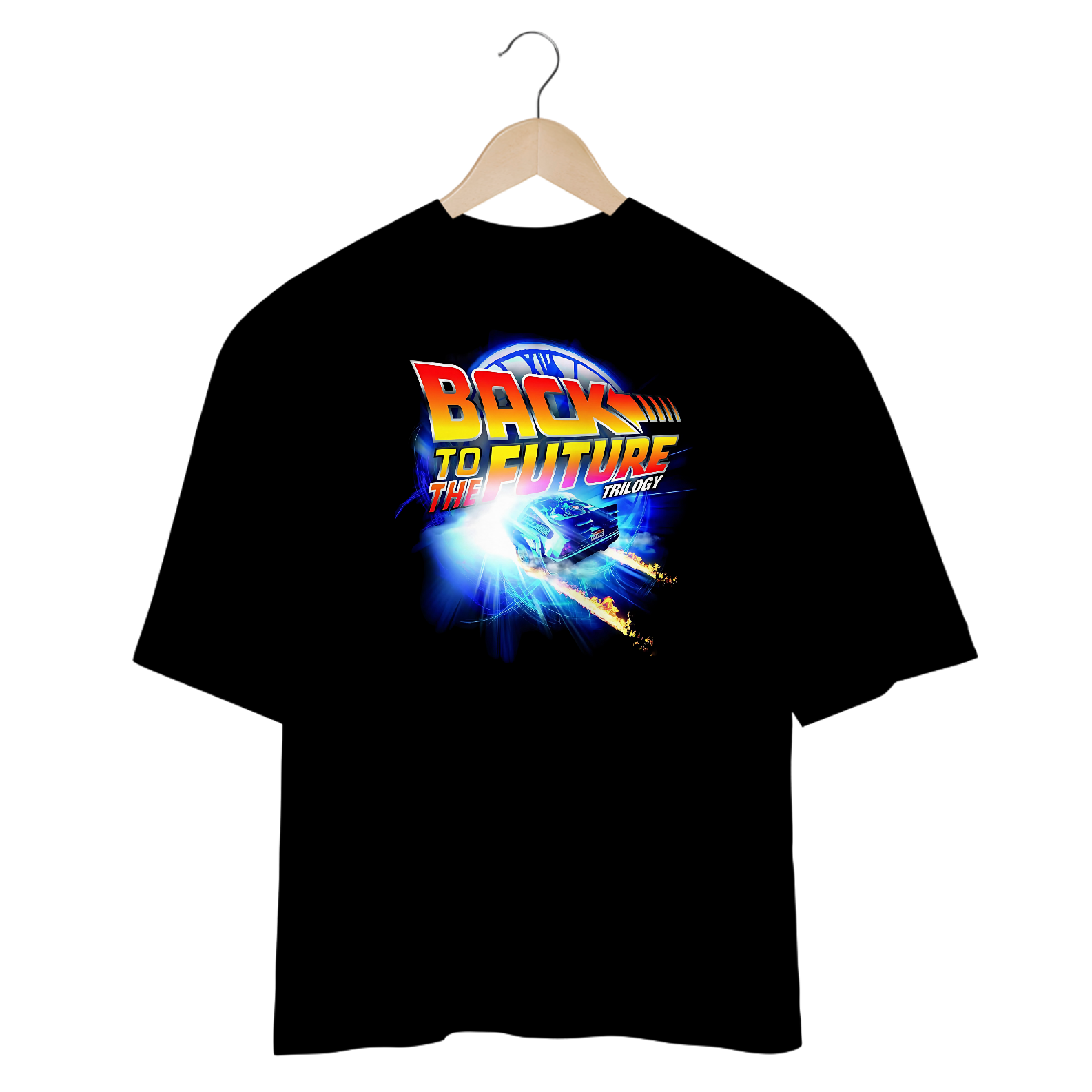 Camisetas Oversized De Volta Para o Futuro 2