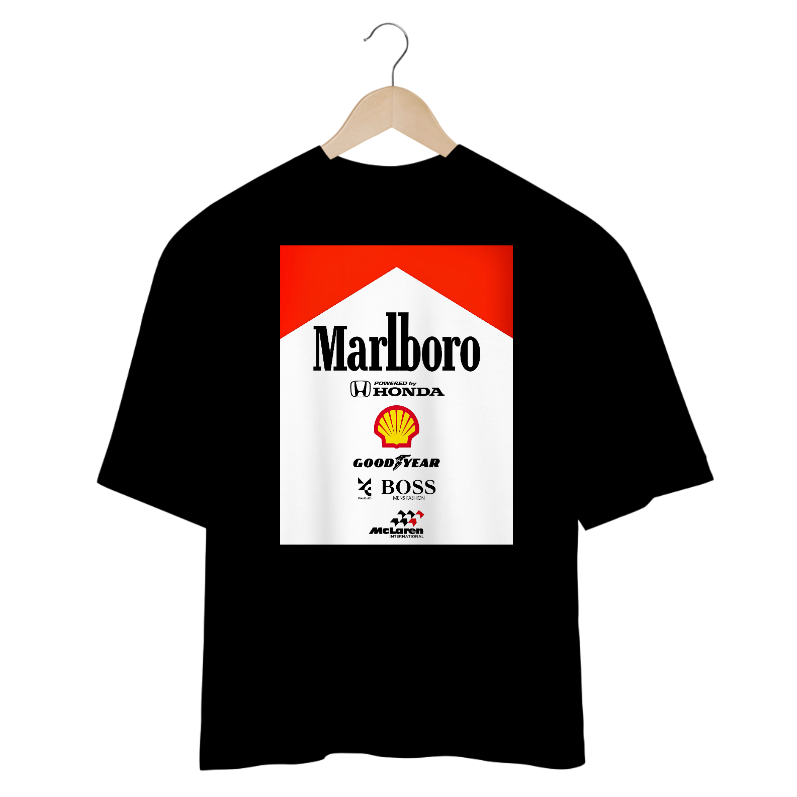 Camisetas Oversized Marlboro