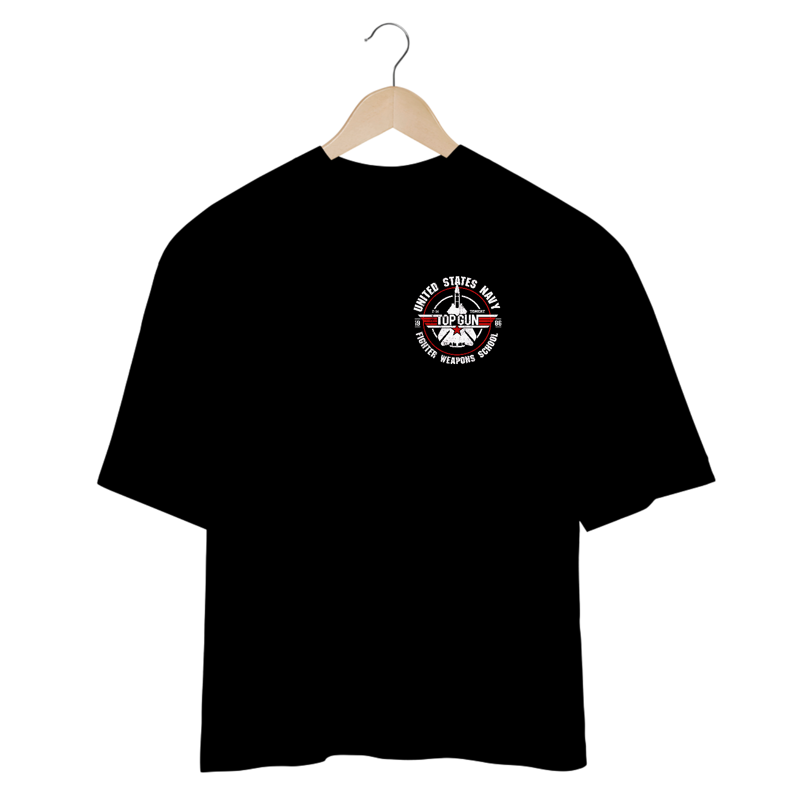 Camisetas Oversized Top Gun 2