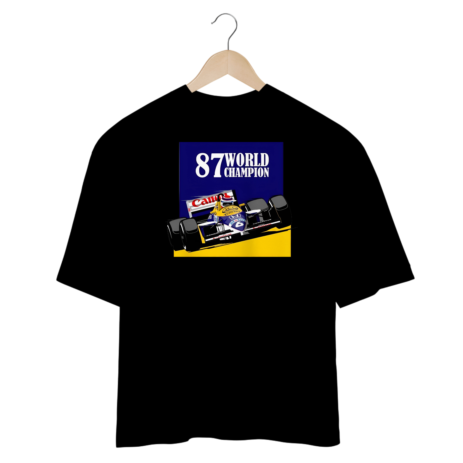Camisetas Oversized World Champion 87