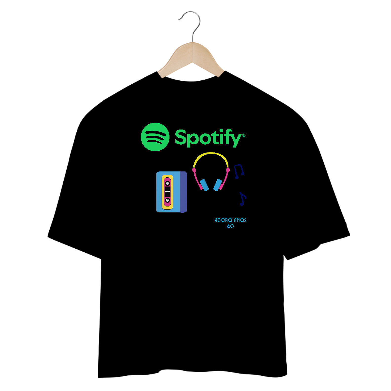Camisetas Oversized Spotify