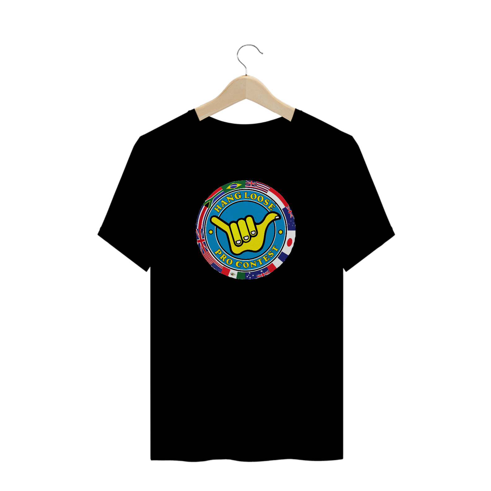 Camisetas Plus Size Hang Loose