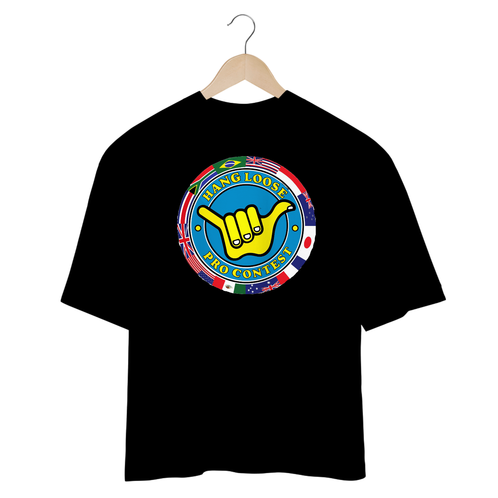 Camisetas Oversized Hang Loose