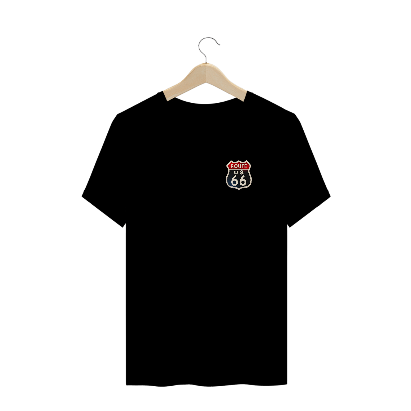 Camisetas Plus Size Route 66 Minimalista
