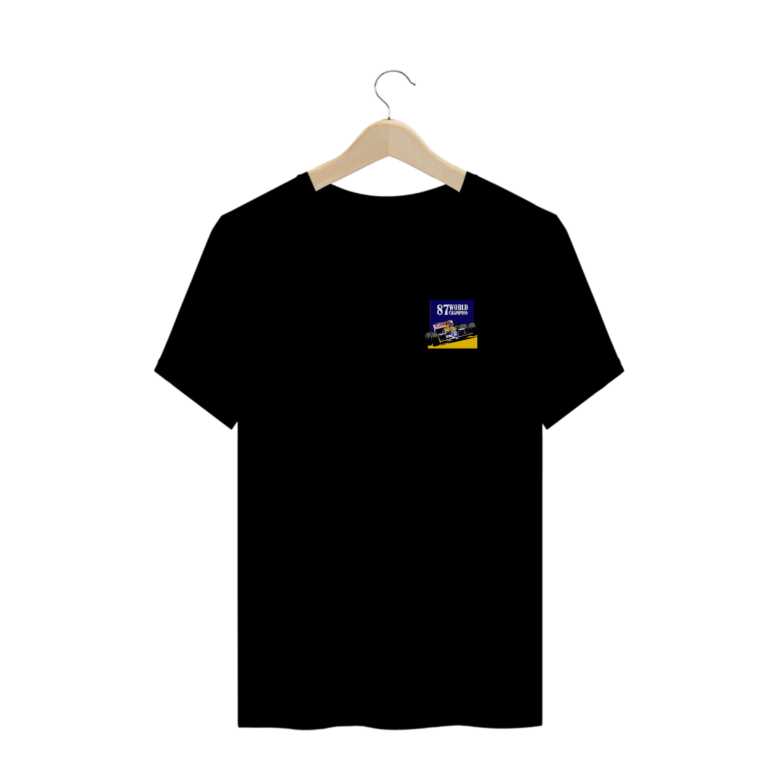 Camisetas Plus Size World Champion 87 Minimalista