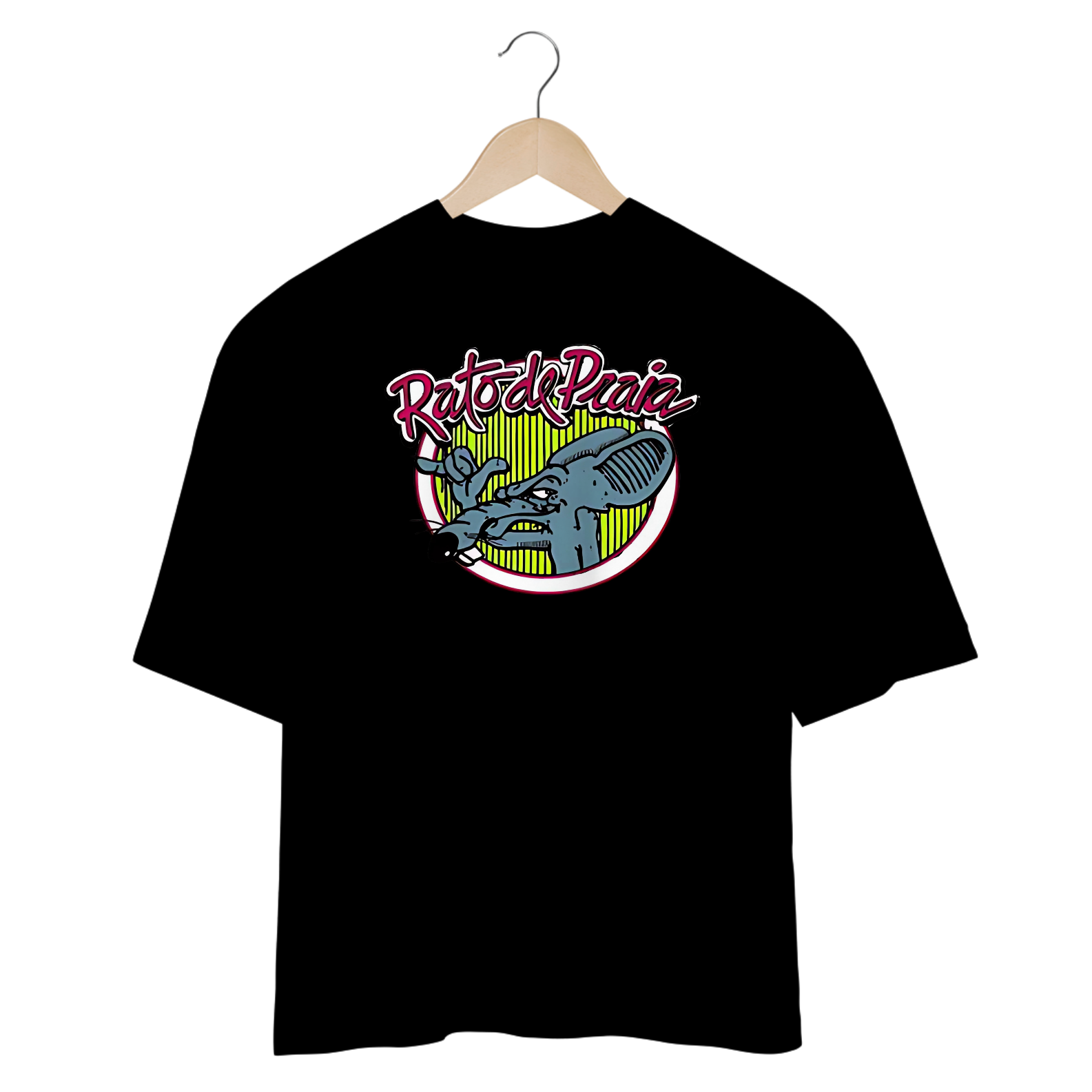 Camisetas Oversized Rato de Praia 2