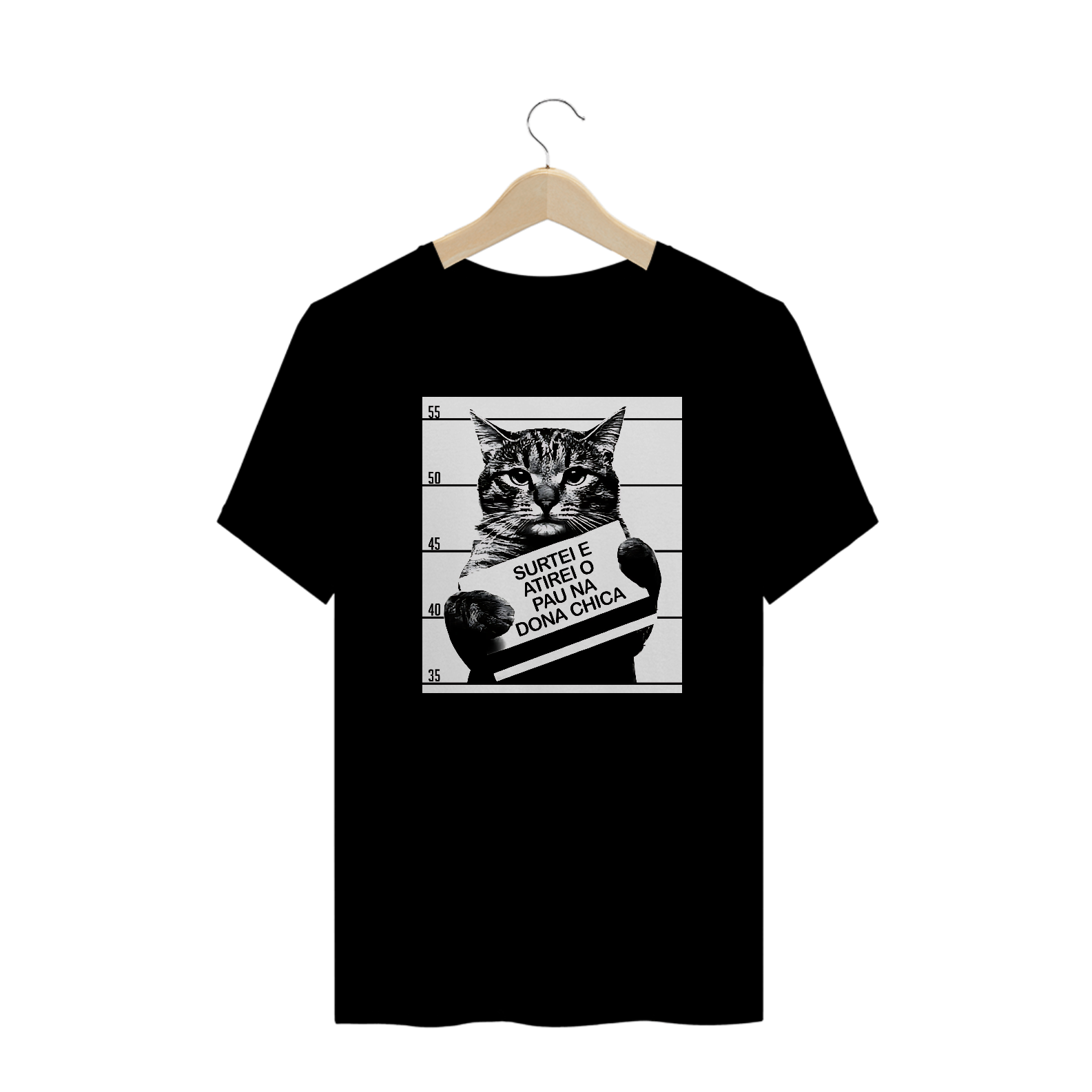 Camisetas Plus Size Gato Surtei