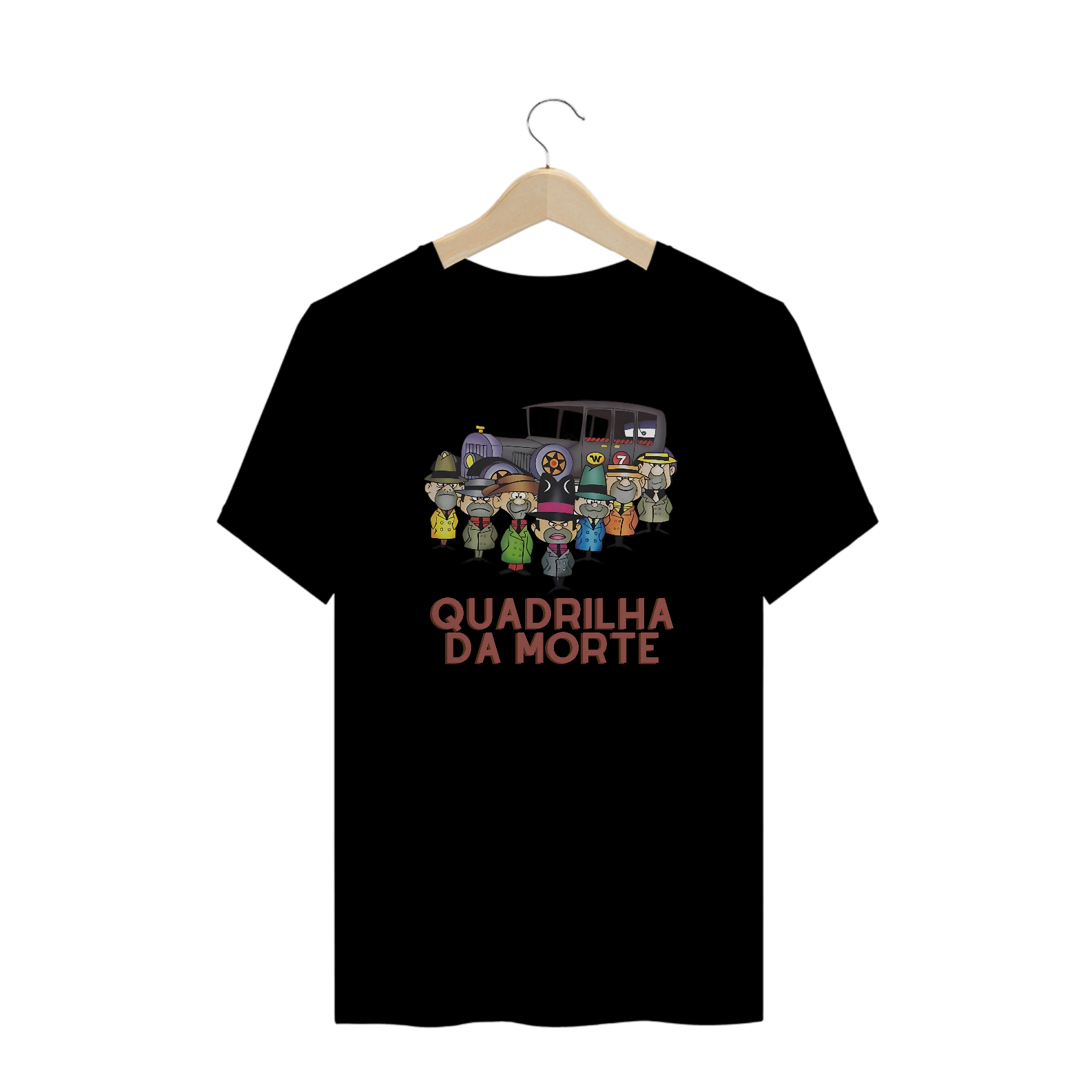 Camisetas Plus Size Quadrilha Da Morte