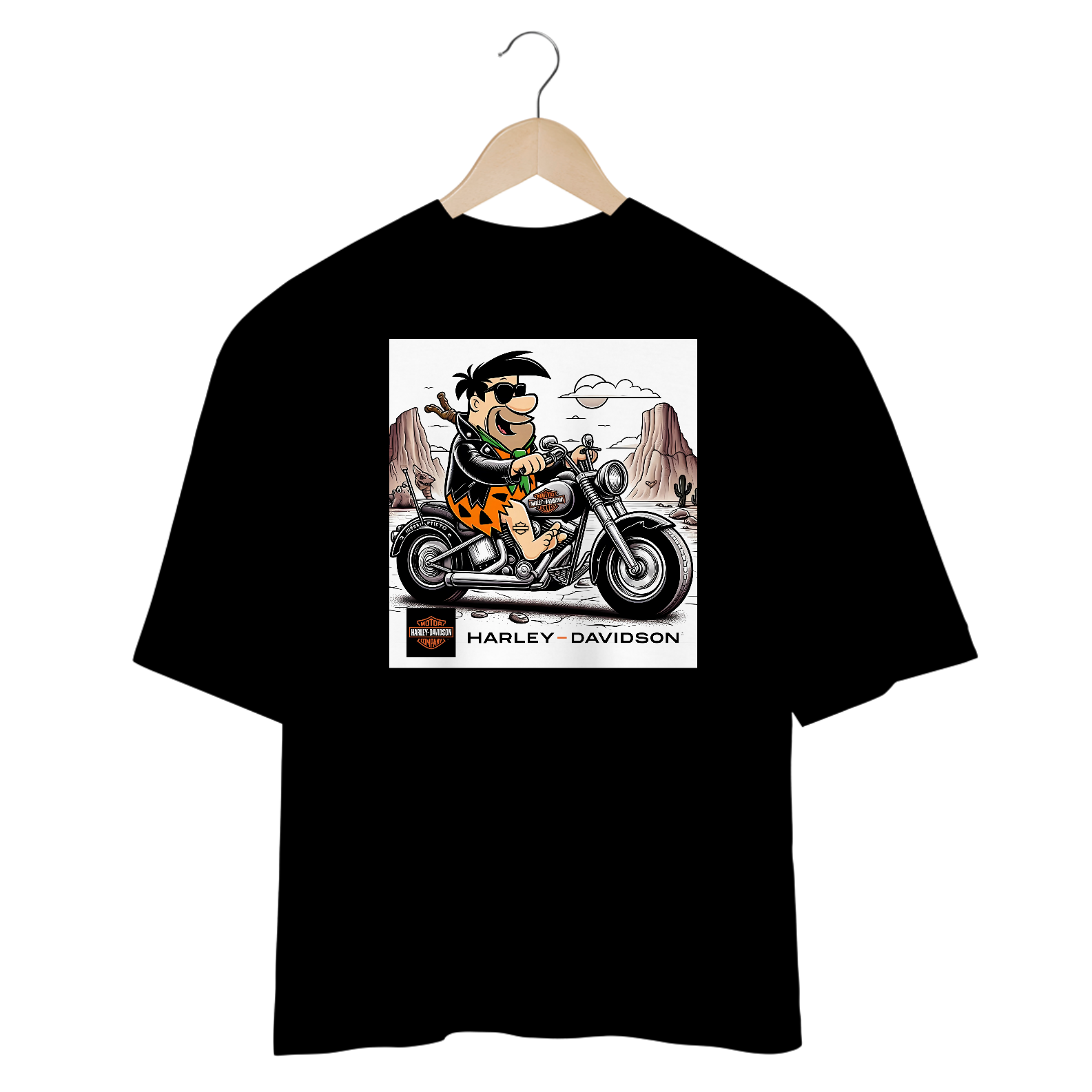 Camisetas Oversized Fred Moto
